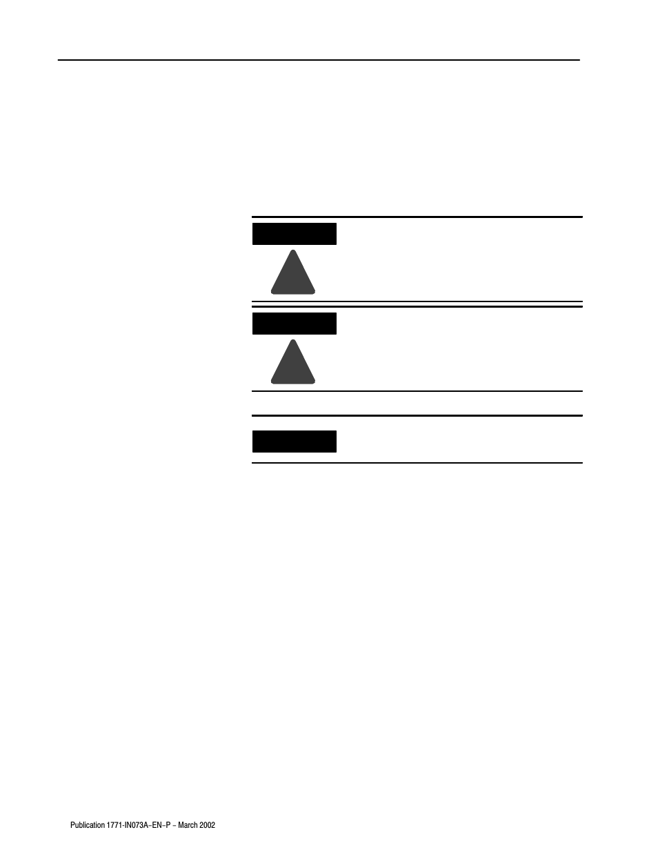 Rockwell Automation 1771-P3_P4_P5_P5E Power Supply Modules Installation Instructions User Manual | Page 2 / 20