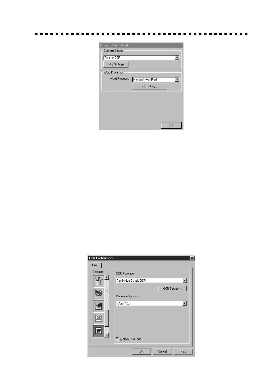 Send scan to word processor | Brother DCP1200 User Manual | Page 101 / 143