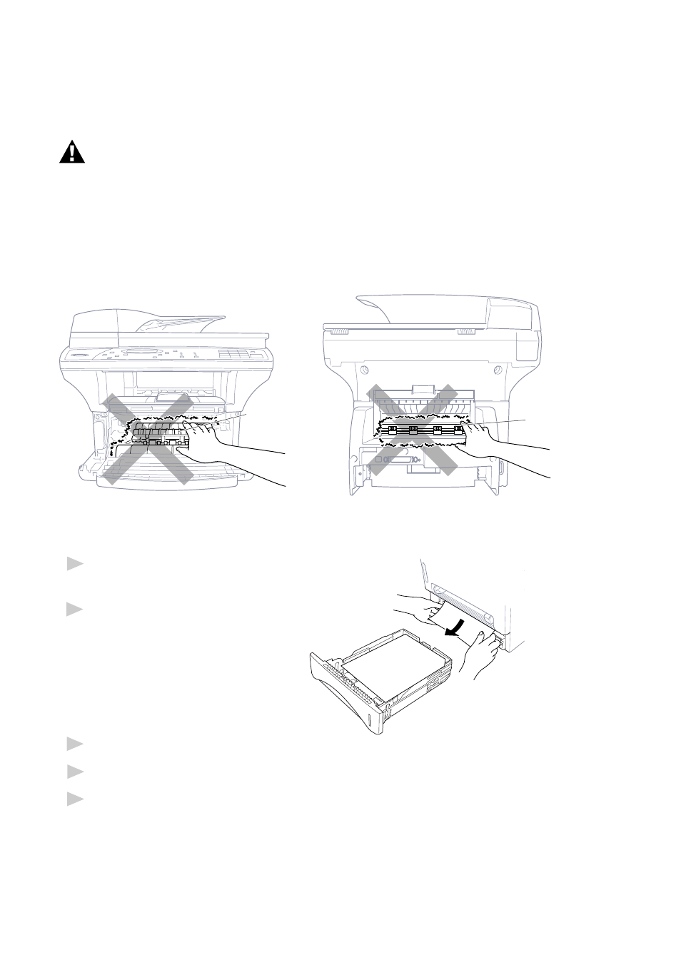 Printer jam | Brother DCP1200 User Manual | Page 116 / 143