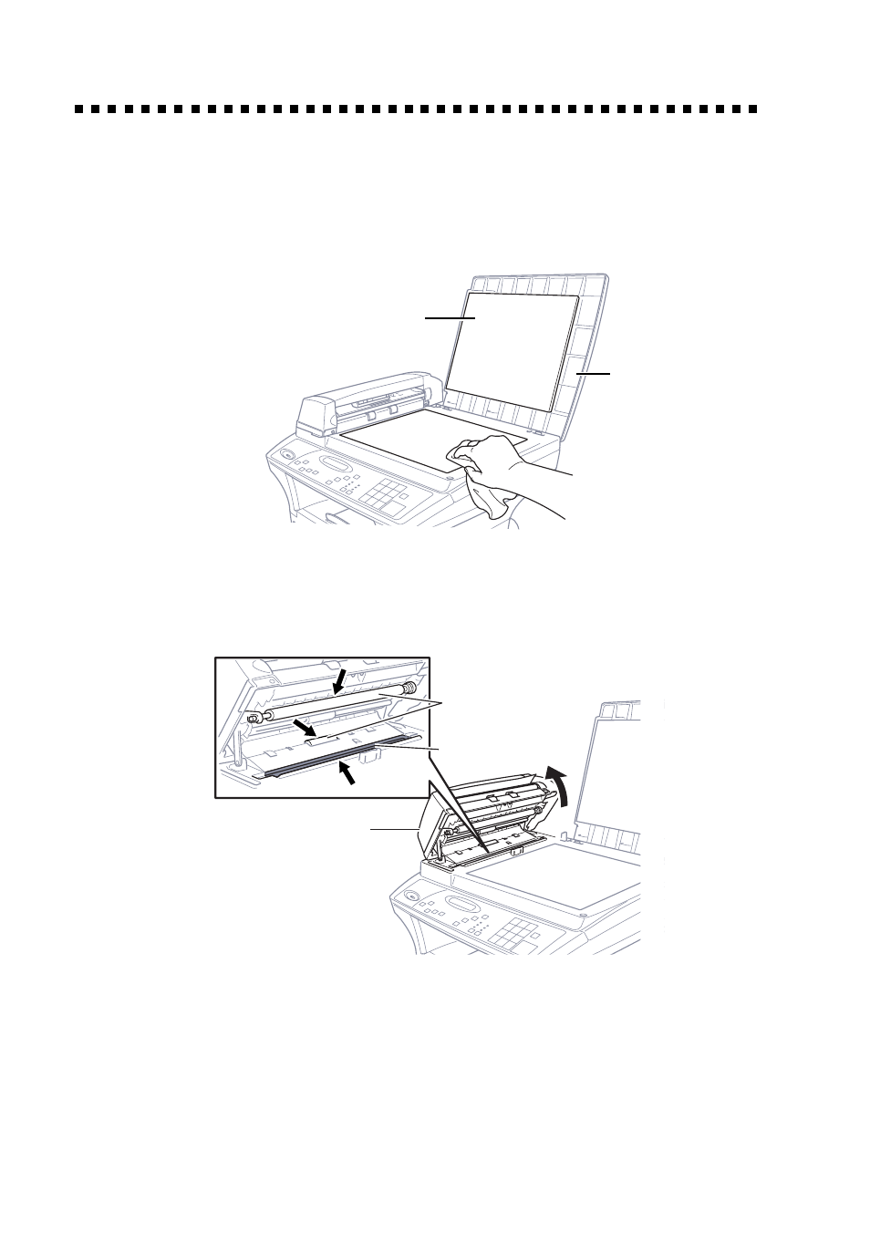 Checking the drum life, Routine maintenance, Cleaning the scanner | Brother DCP1200 User Manual | Page 124 / 143