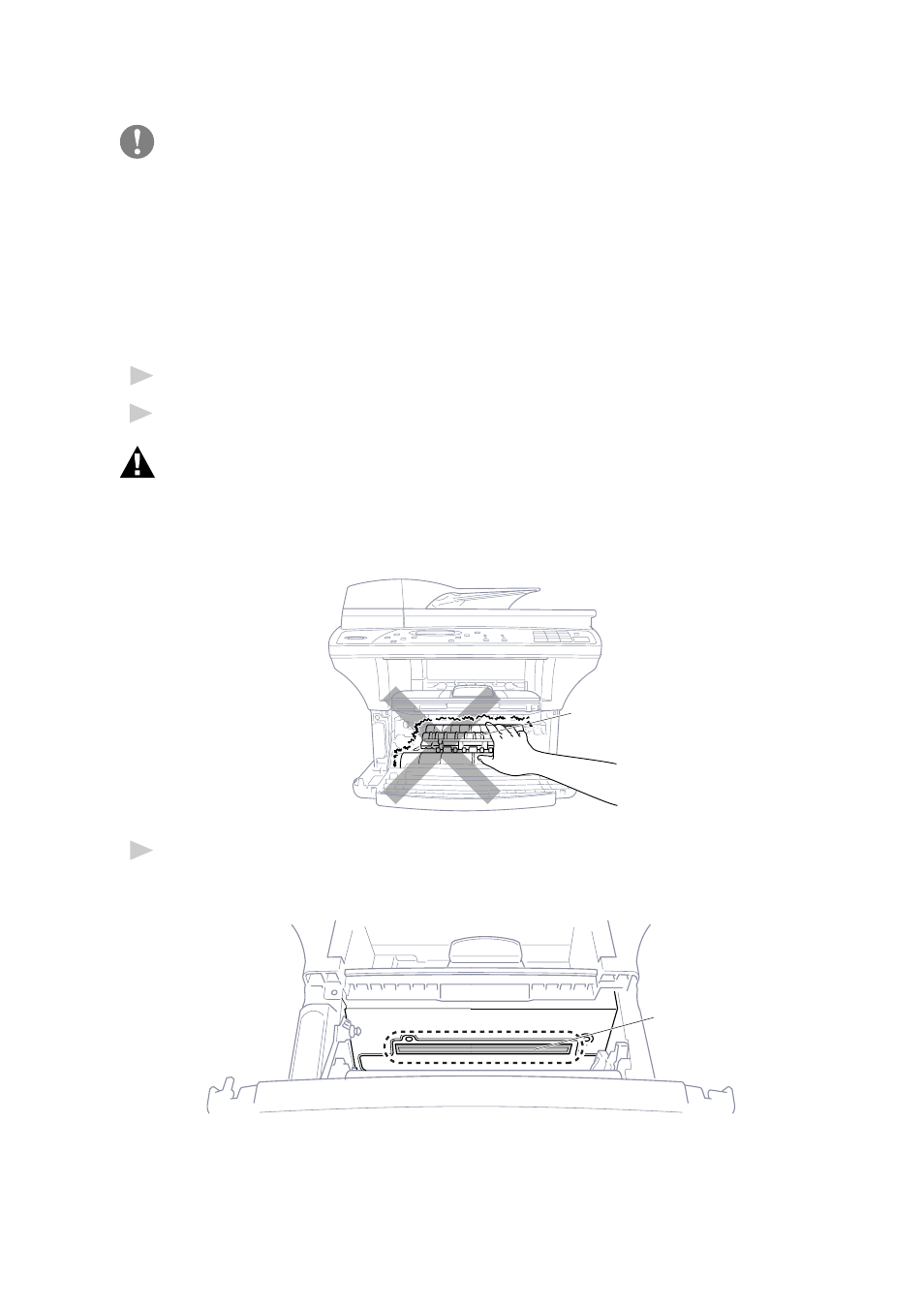 Cleaning the printer | Brother DCP1200 User Manual | Page 125 / 143