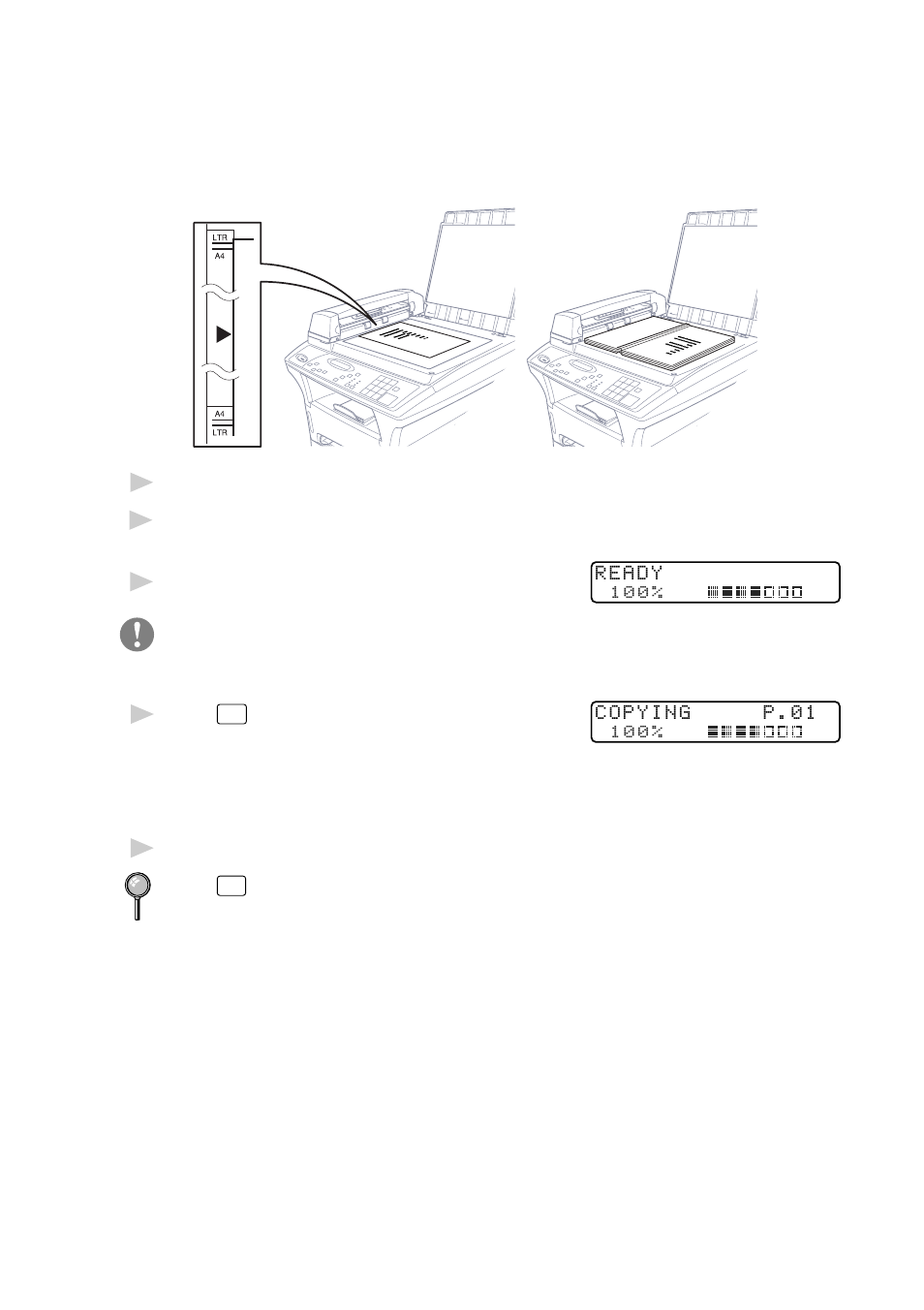 Installing printer and scanner drivers, For windows®-based pc using a usb cable, Using the scanner glass | Brother DCP1200 User Manual | Page 19 / 143