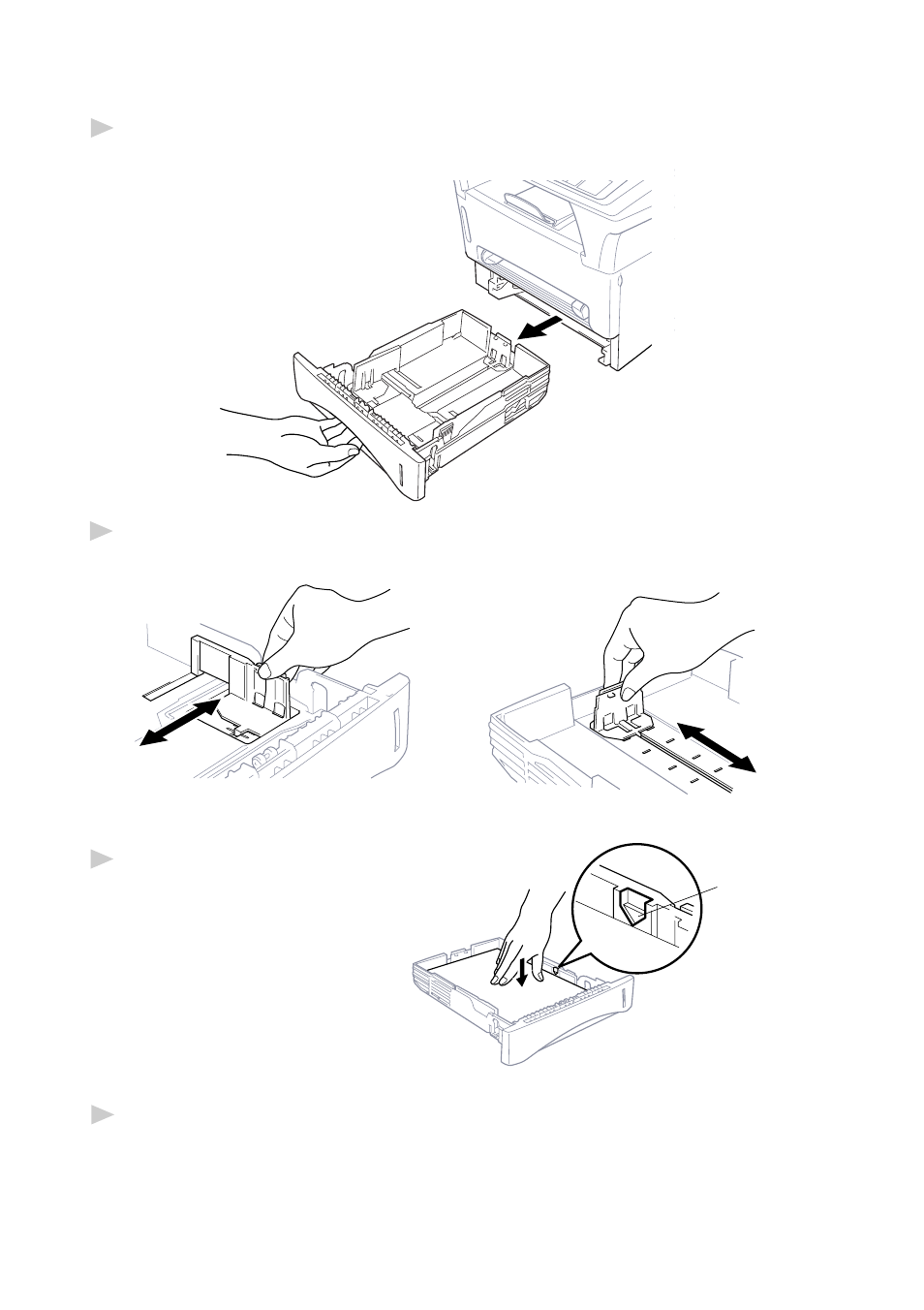 Loading paper in the multi-purpose paper cassette | Brother DCP1200 User Manual | Page 26 / 143