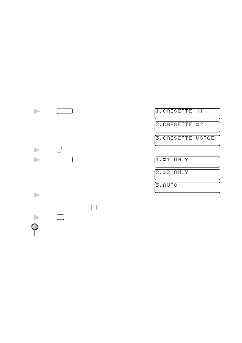 Printer status monitor program, Installing the remote printer console, Setting cassette usage | Brother DCP1200 User Manual | Page 31 / 143