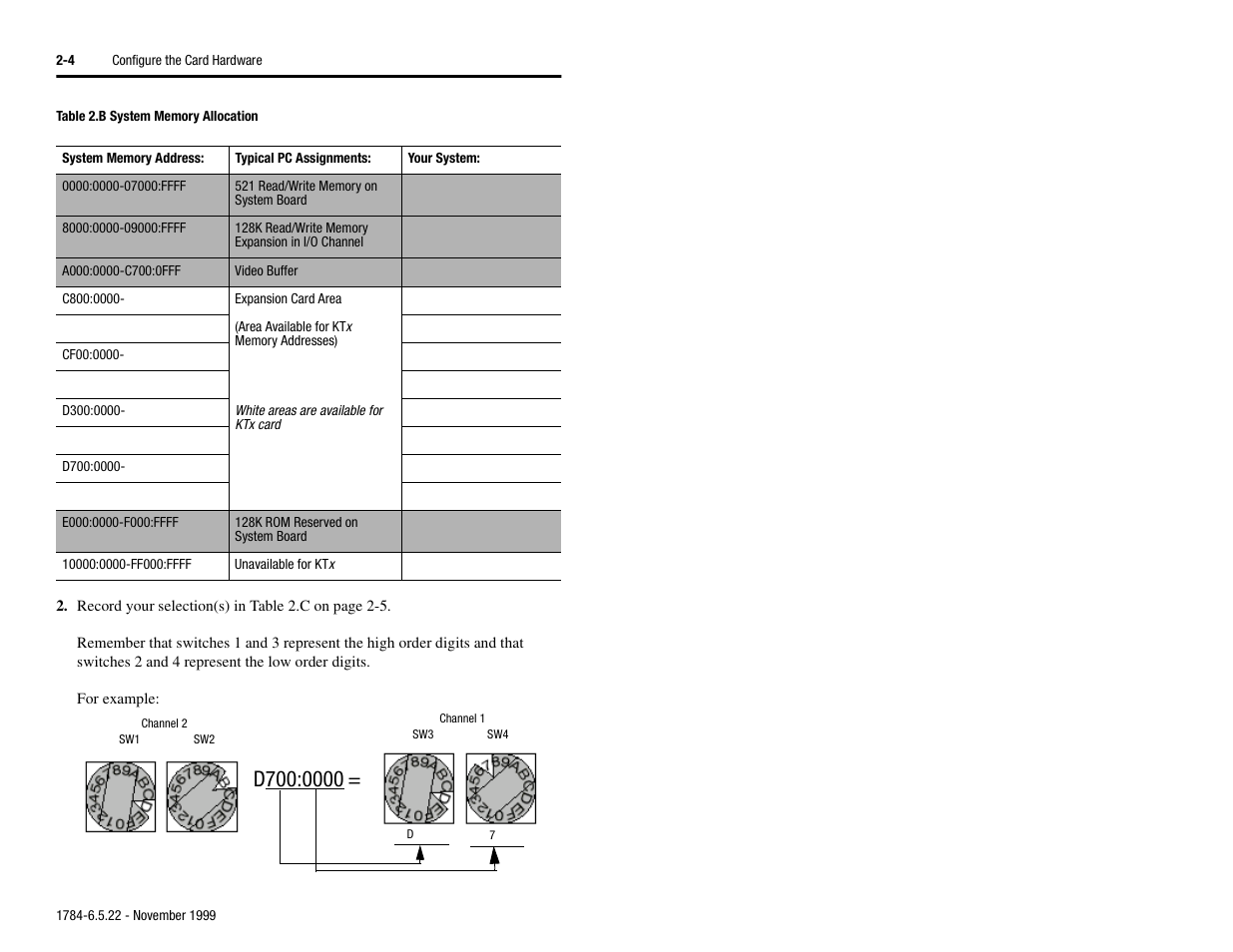 Rockwell Automation 1784-KTS_KTX_KTXD User Manual Communication Interface Card User Manual | Page 20 / 96