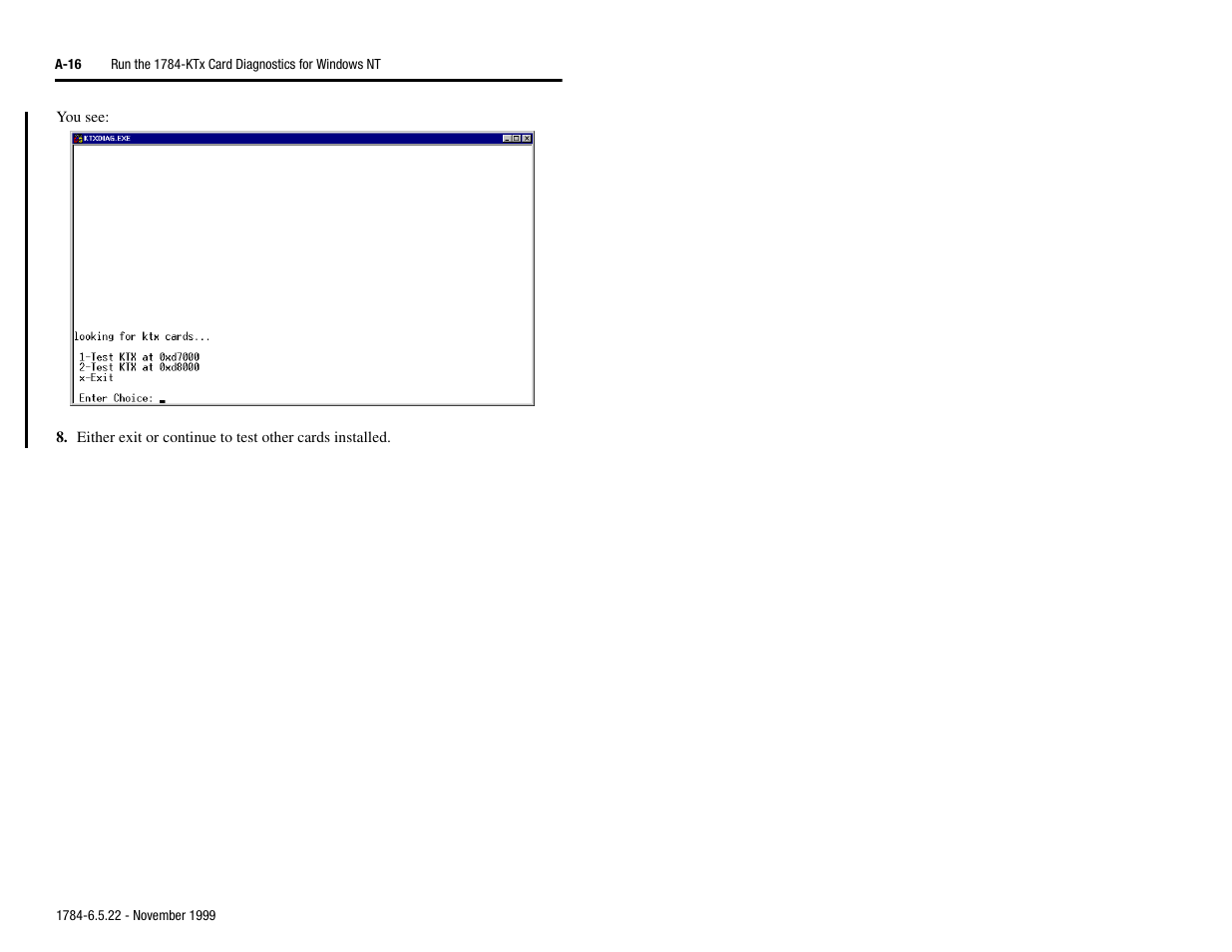 Rockwell Automation 1784-KTS_KTX_KTXD User Manual Communication Interface Card User Manual | Page 60 / 96