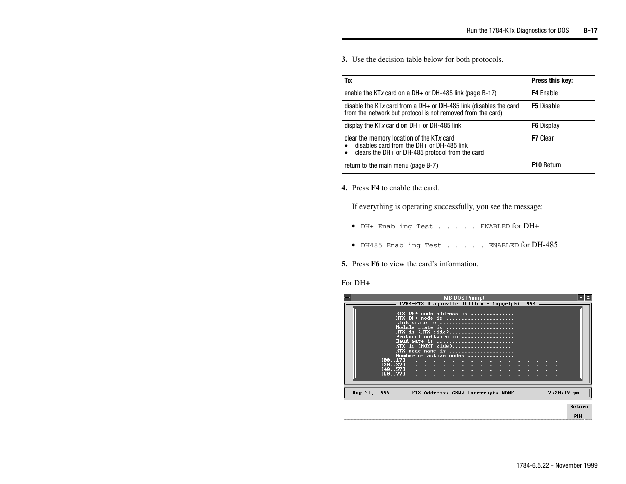 Rockwell Automation 1784-KTS_KTX_KTXD User Manual Communication Interface Card User Manual | Page 81 / 96