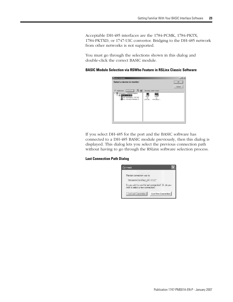 Rockwell Automation 1747-WINBAS Software Programming Manual User Manual | Page 25 / 40