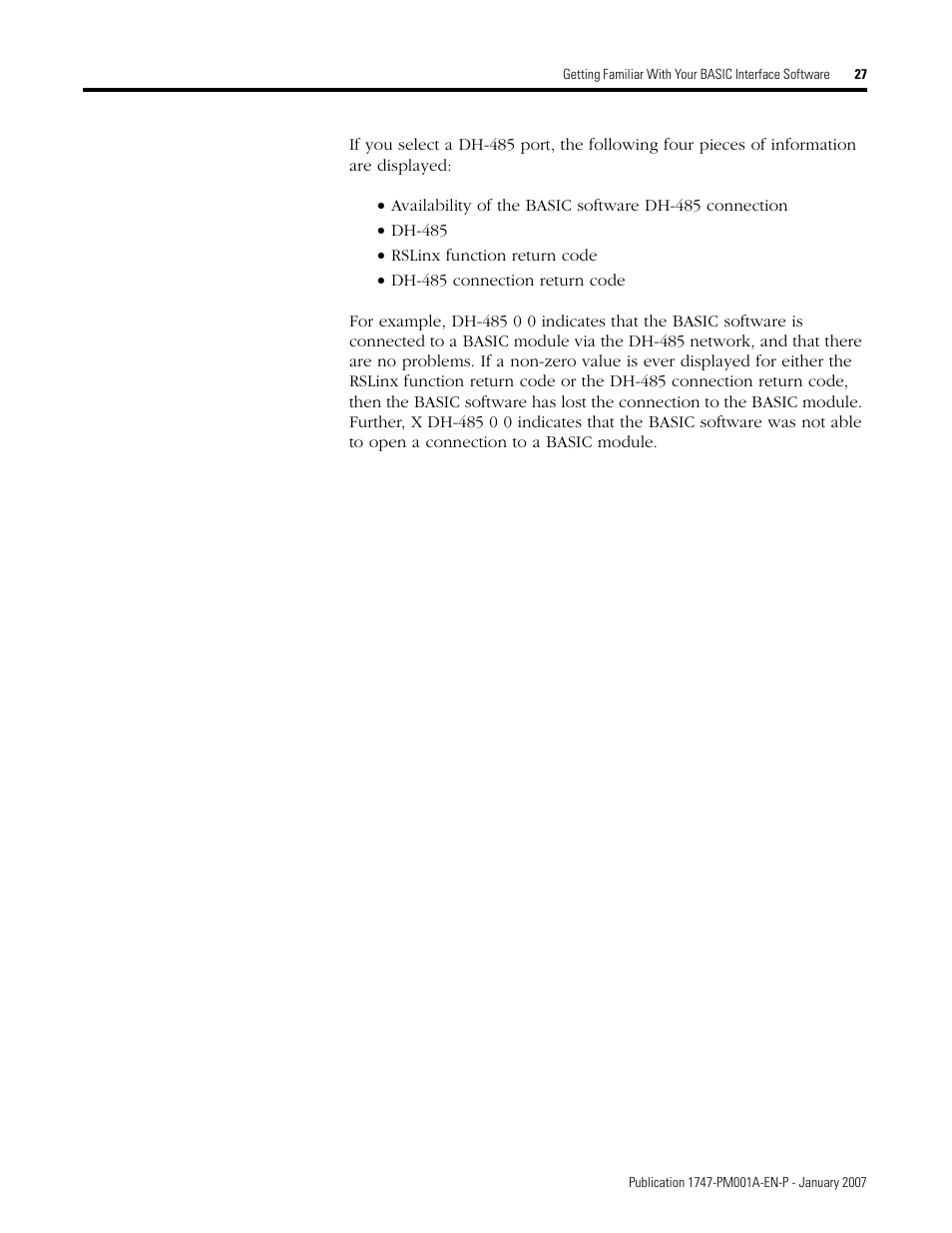 Rockwell Automation 1747-WINBAS Software Programming Manual User Manual | Page 29 / 40