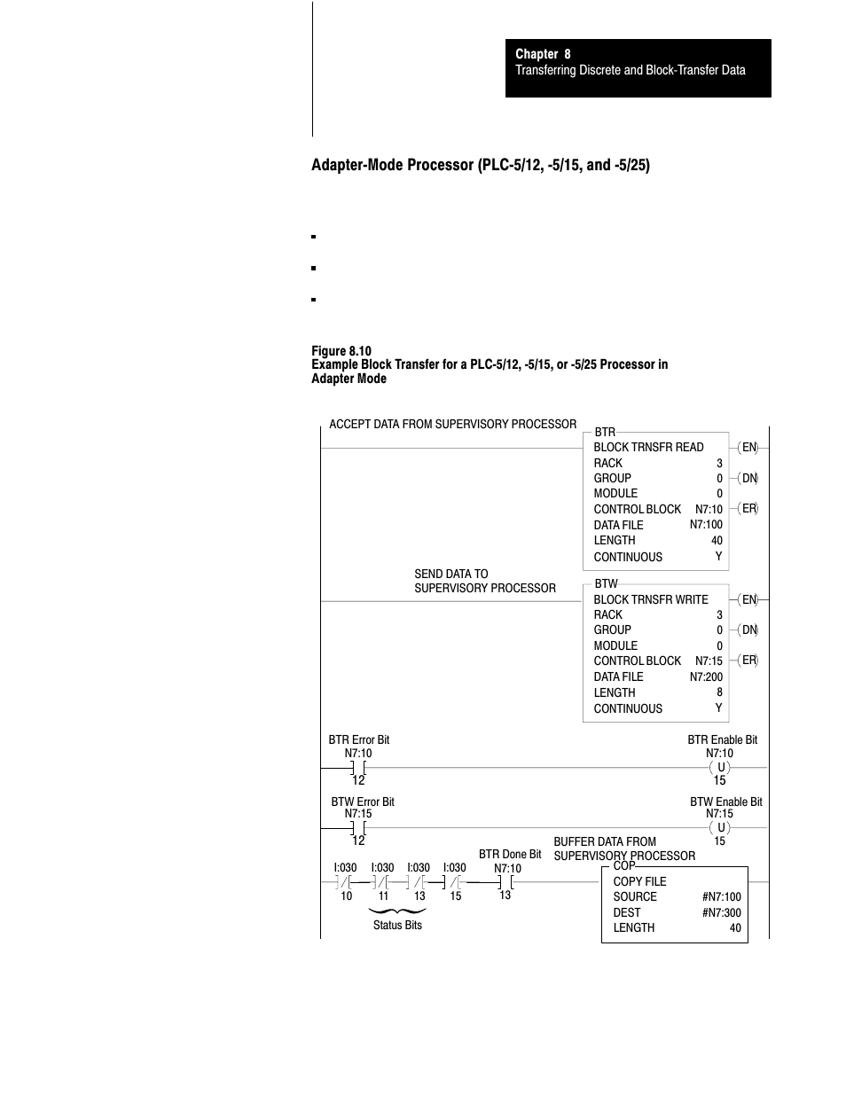 Rockwell Automation 1785-LTx,D17856.2.1 Classic PLC-5 Programmable Controllers Users Manual User Manual | Page 110 / 186