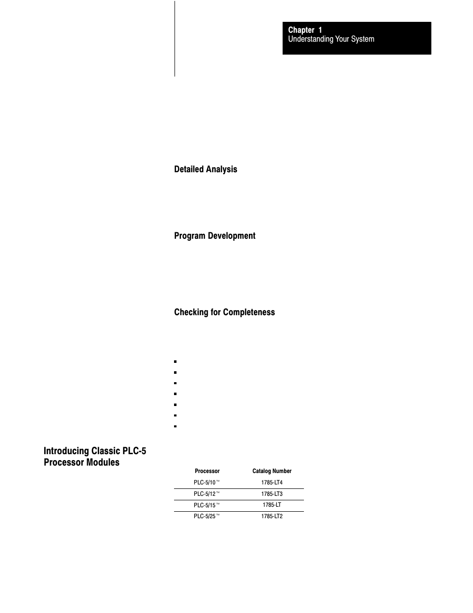 Introducing classic plcć5 processor modules | Rockwell Automation 1785-LTx,D17856.2.1 Classic PLC-5 Programmable Controllers Users Manual User Manual | Page 15 / 186