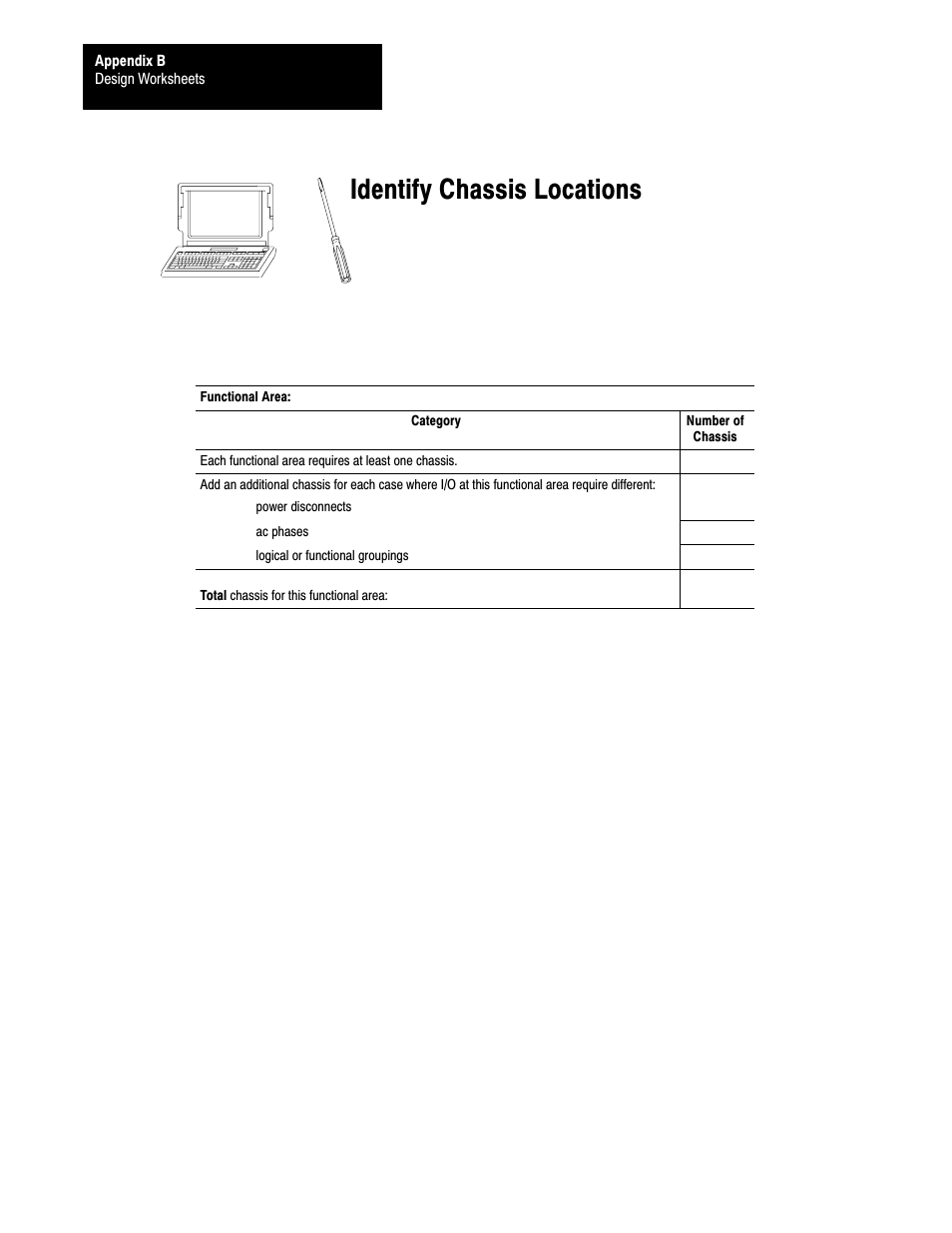 Identify chassis locations | Rockwell Automation 1785-LTx,D17856.2.1 Classic PLC-5 Programmable Controllers Users Manual User Manual | Page 156 / 186
