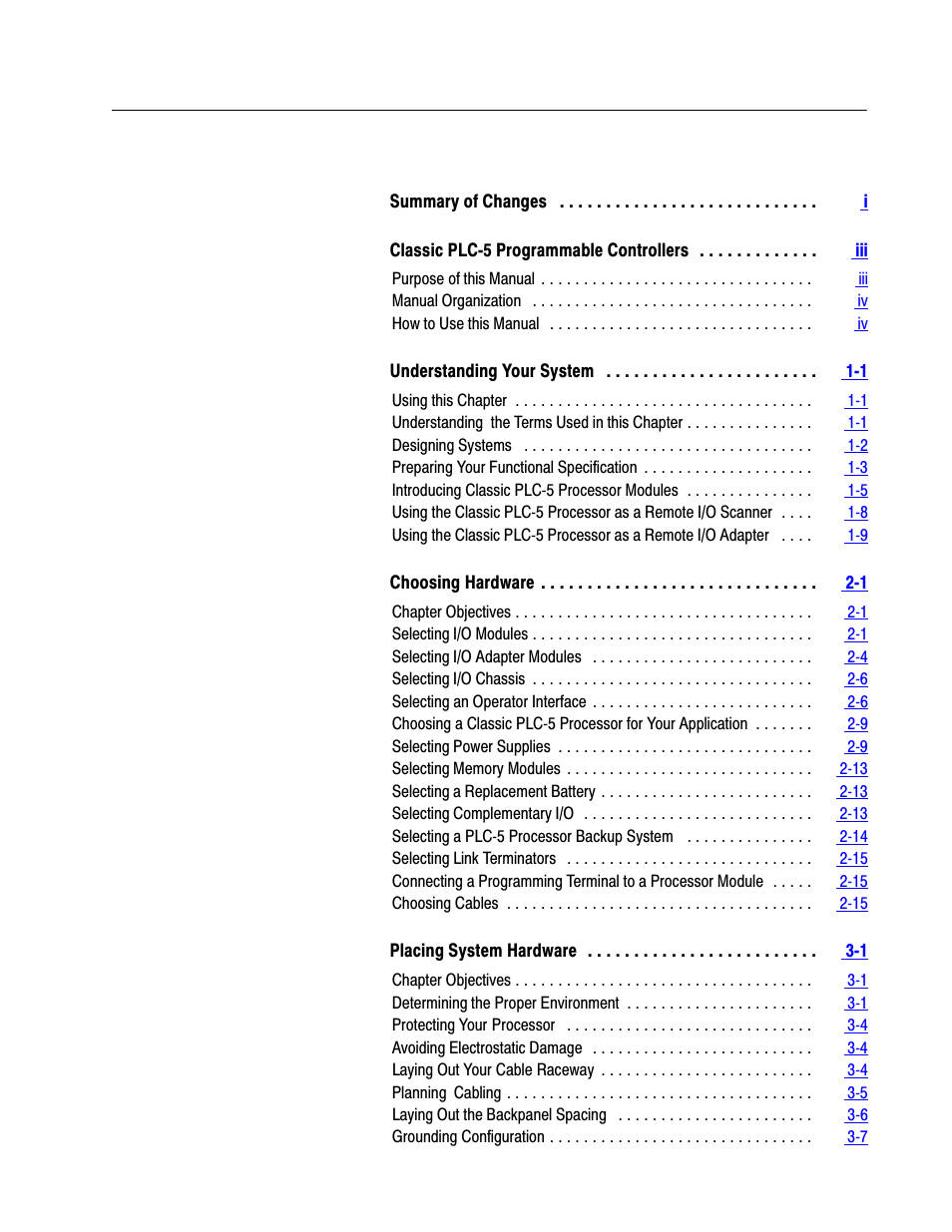 Rockwell Automation 1785-LTx,D17856.2.1 Classic PLC-5 Programmable Controllers Users Manual User Manual | Page 4 / 186