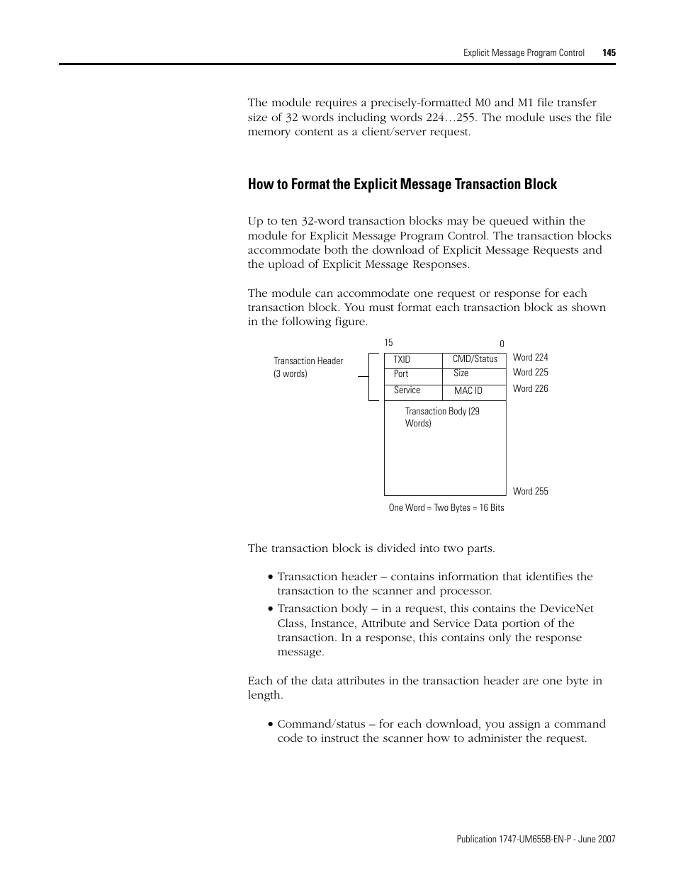 Rockwell Automation 1747-SDN SLC 500 DeviceNet Scanner Module User Manual User Manual | Page 145 / 160