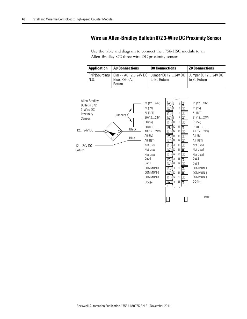 Rockwell Automation 1756-HSC ControlLogix High Speed Counter Module User Manual | Page 48 / 128