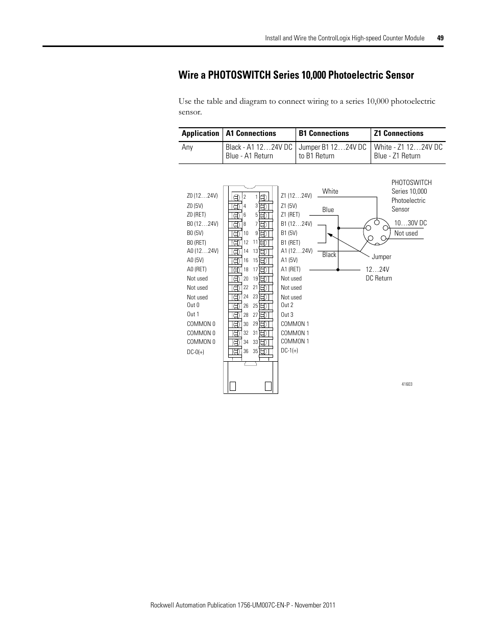 Rockwell Automation 1756-HSC ControlLogix High Speed Counter Module User Manual | Page 49 / 128