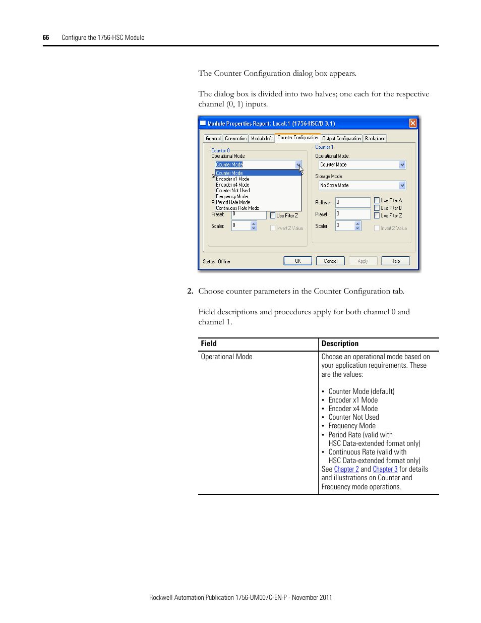 At. see | Rockwell Automation 1756-HSC ControlLogix High Speed Counter Module User Manual | Page 66 / 128