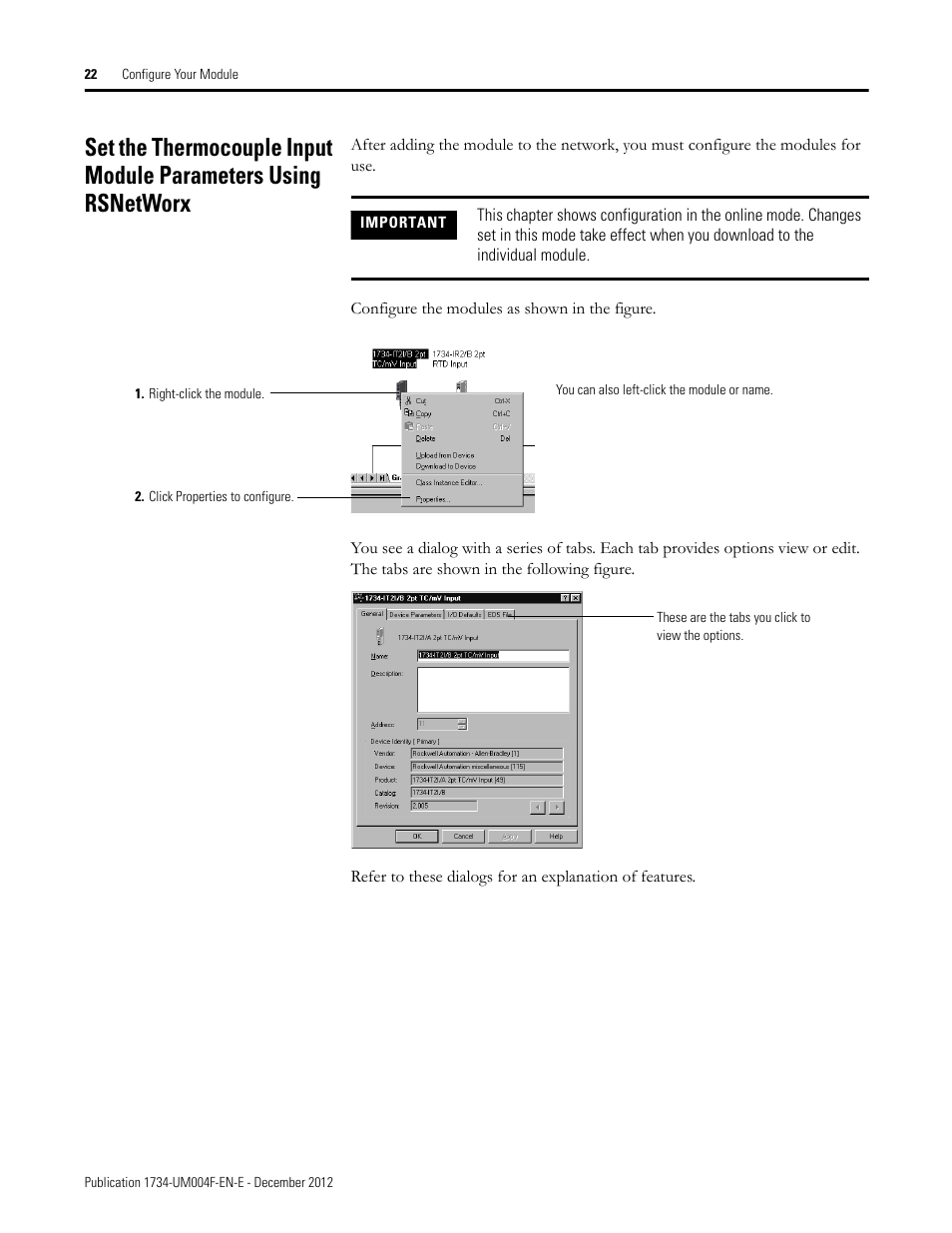 Rockwell Automation 1734-IT2I Thermocouple and RTD Input Module User Manual User Manual | Page 32 / 84