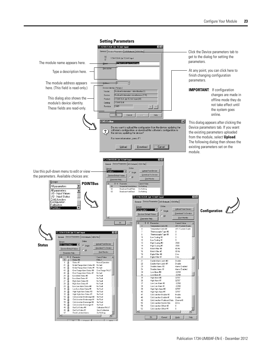 Rockwell Automation 1734-IT2I Thermocouple and RTD Input Module User Manual User Manual | Page 33 / 84