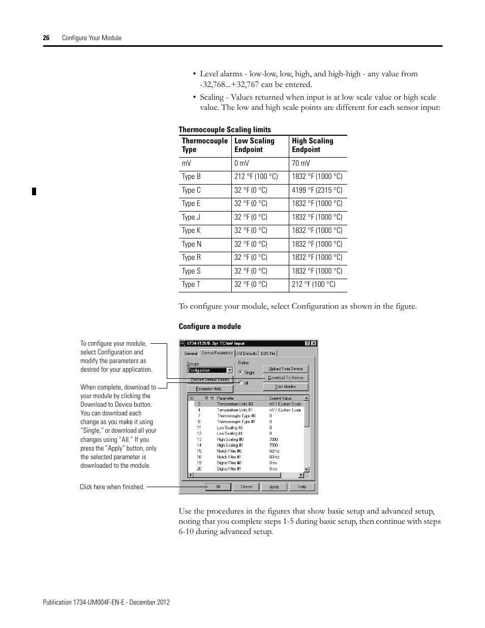 Rockwell Automation 1734-IT2I Thermocouple and RTD Input Module User Manual User Manual | Page 36 / 84