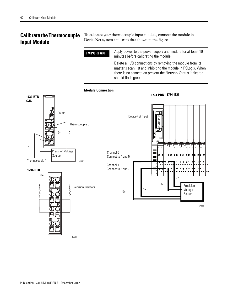 Calibrate the thermocouple input module | Rockwell Automation 1734-IT2I Thermocouple and RTD Input Module User Manual User Manual | Page 50 / 84