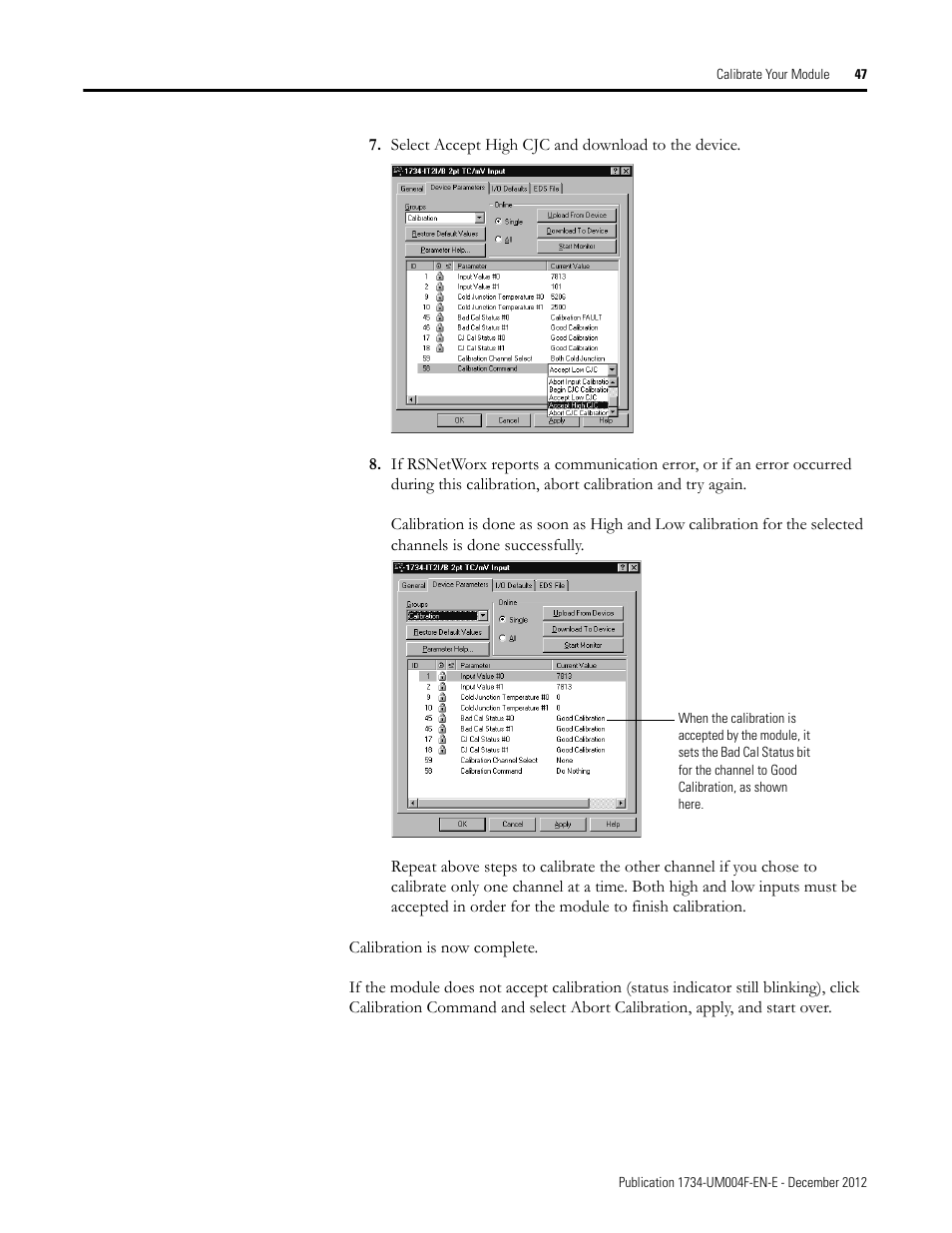 Rockwell Automation 1734-IT2I Thermocouple and RTD Input Module User Manual User Manual | Page 57 / 84