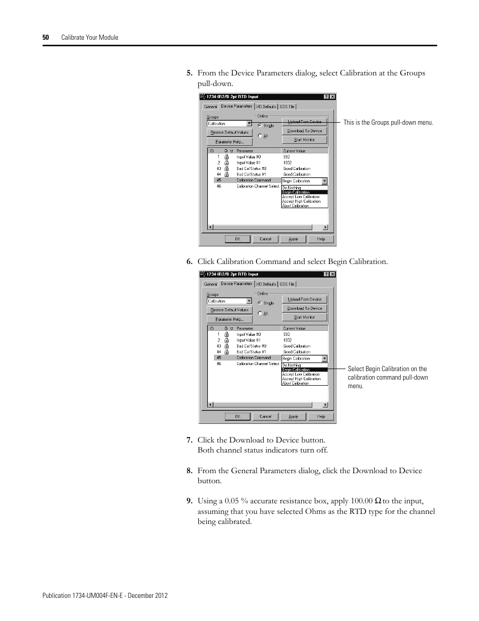 Rockwell Automation 1734-IT2I Thermocouple and RTD Input Module User Manual User Manual | Page 60 / 84