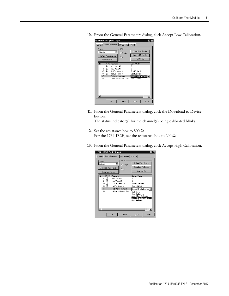 Rockwell Automation 1734-IT2I Thermocouple and RTD Input Module User Manual User Manual | Page 61 / 84