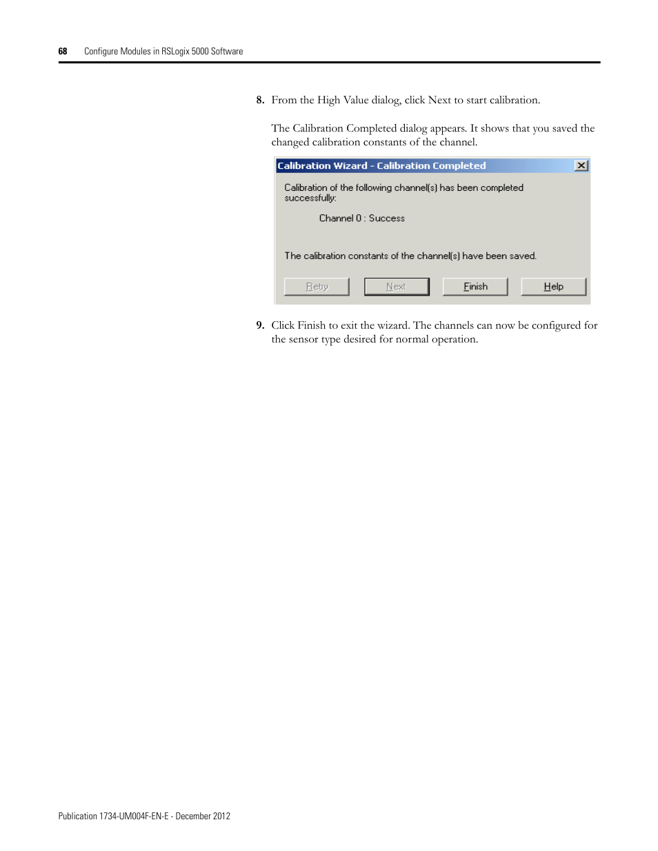 Rockwell Automation 1734-IT2I Thermocouple and RTD Input Module User Manual User Manual | Page 78 / 84