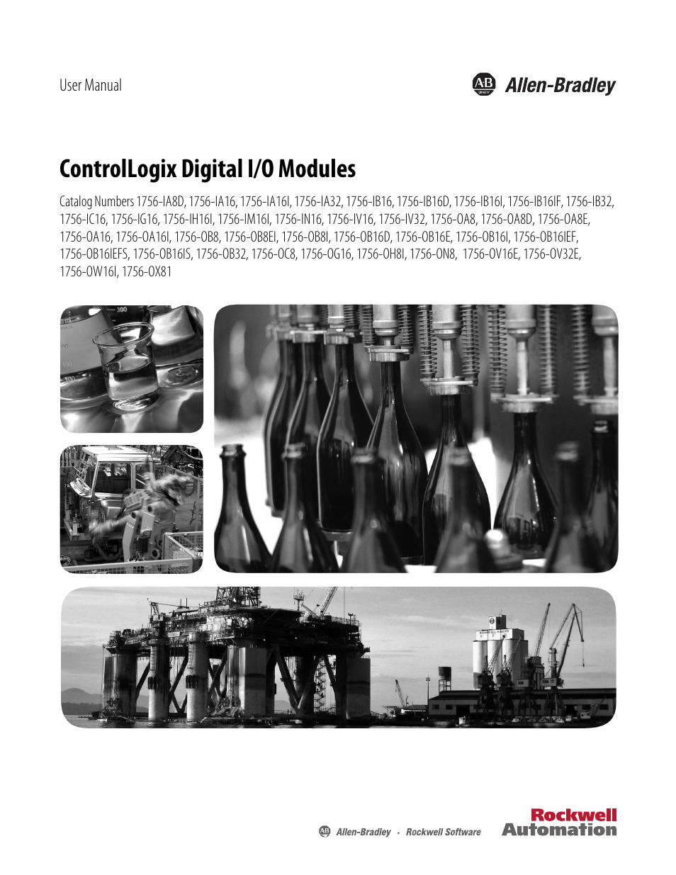Rockwell Automation 1756-XXXX ControlLogix Digital I/O Modules User Manual | 258 pages