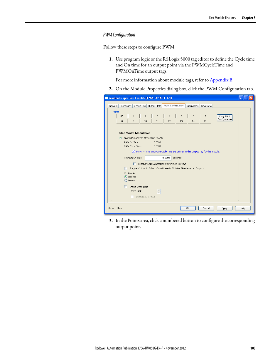 Rockwell Automation 1756-XXXX ControlLogix Digital I/O Modules User Manual | Page 103 / 258