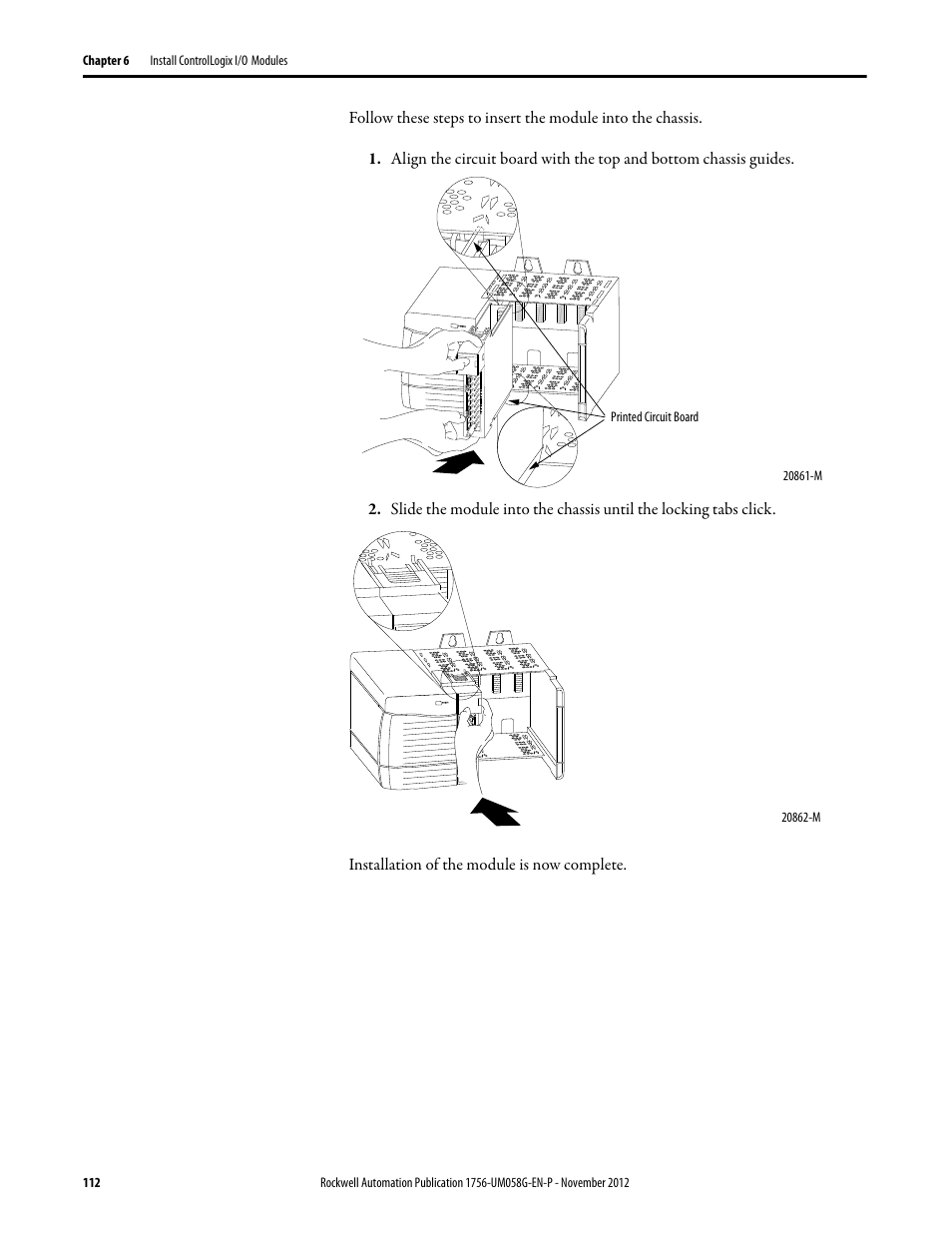 Rockwell Automation 1756-XXXX ControlLogix Digital I/O Modules User Manual | Page 112 / 258