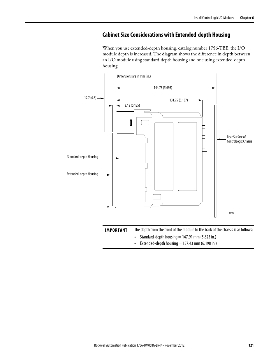 Rockwell Automation 1756-XXXX ControlLogix Digital I/O Modules User Manual | Page 121 / 258