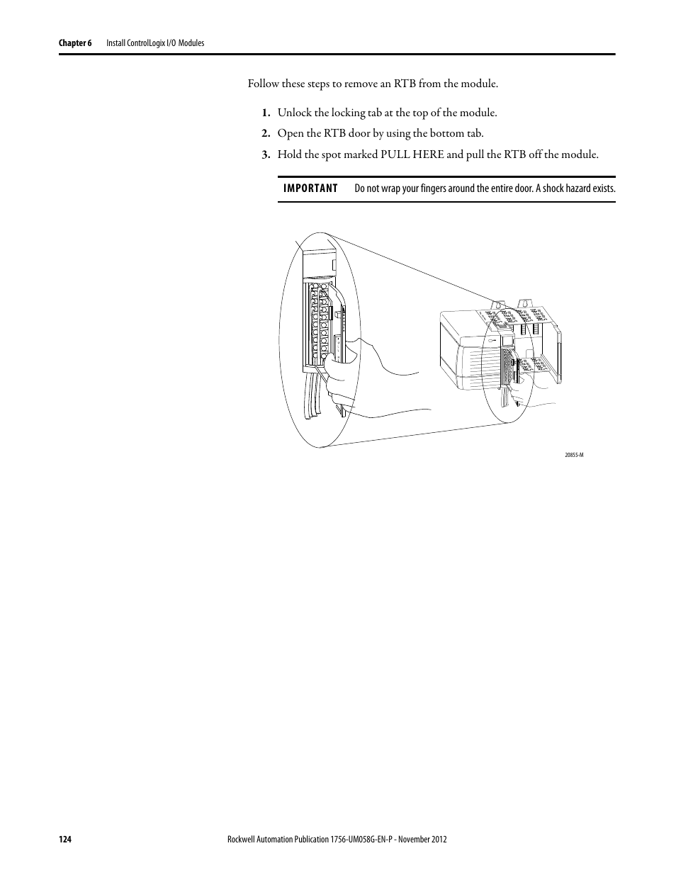 Rockwell Automation 1756-XXXX ControlLogix Digital I/O Modules User Manual | Page 124 / 258