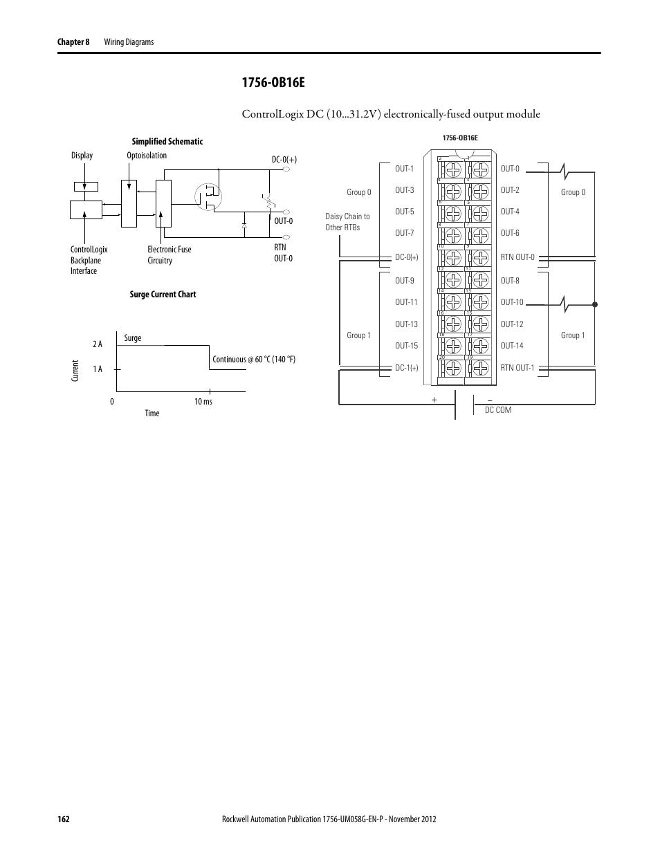 1756-ob16e | Rockwell Automation 1756-XXXX ControlLogix Digital I/O Modules User Manual | Page 162 / 258