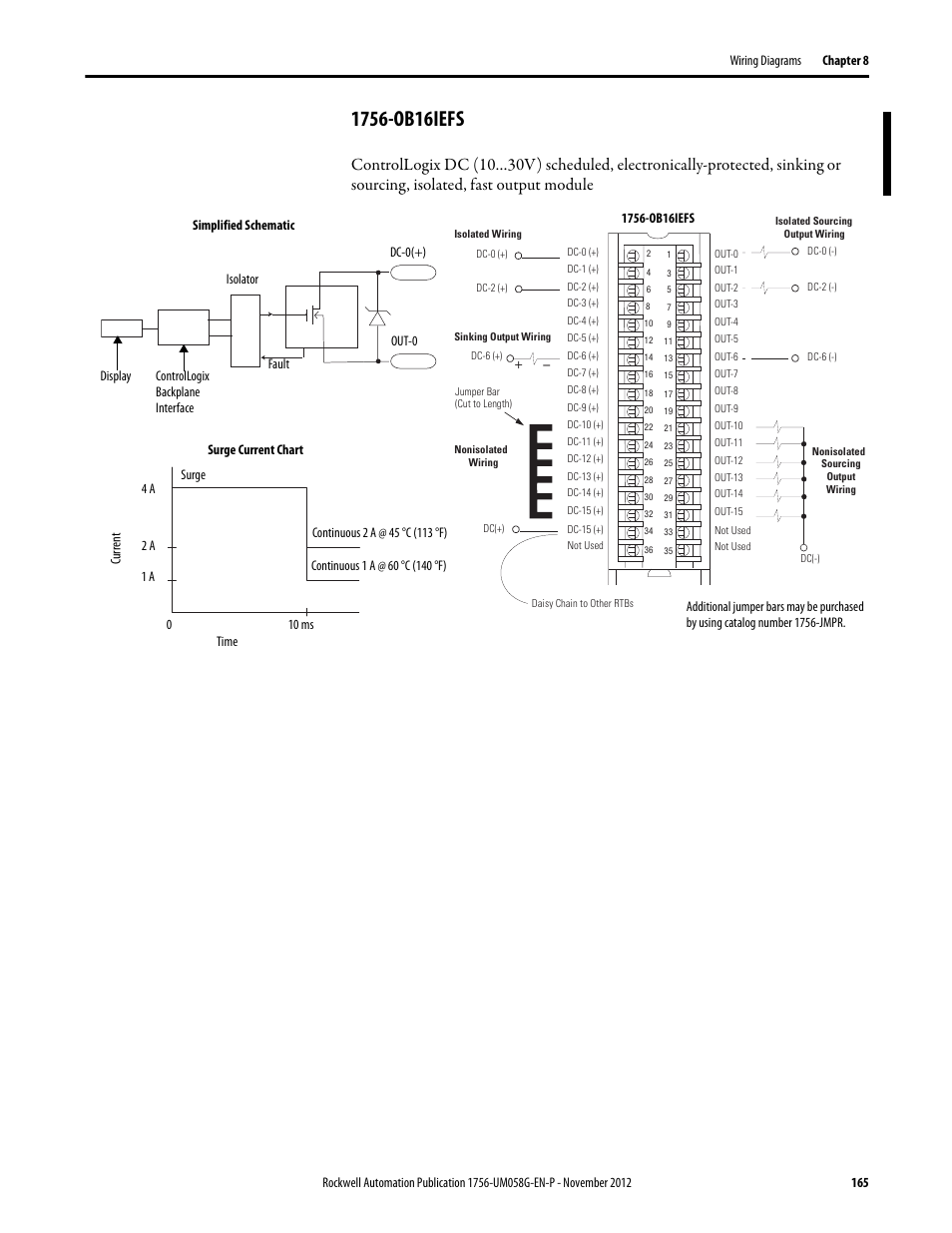 1756-ob16iefs | Rockwell Automation 1756-XXXX ControlLogix Digital I/O Modules User Manual | Page 165 / 258