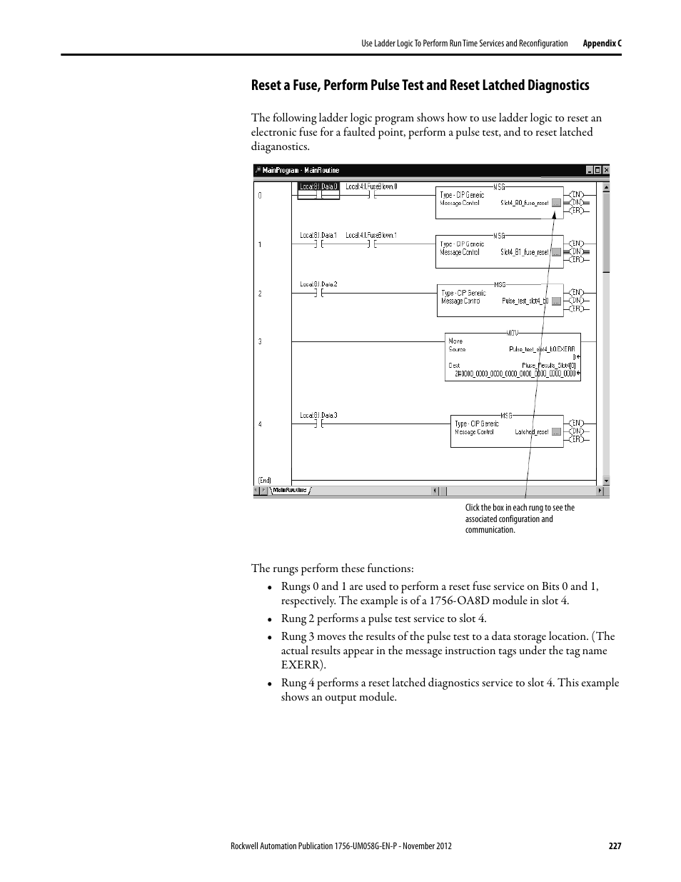 Rockwell Automation 1756-XXXX ControlLogix Digital I/O Modules User Manual | Page 227 / 258