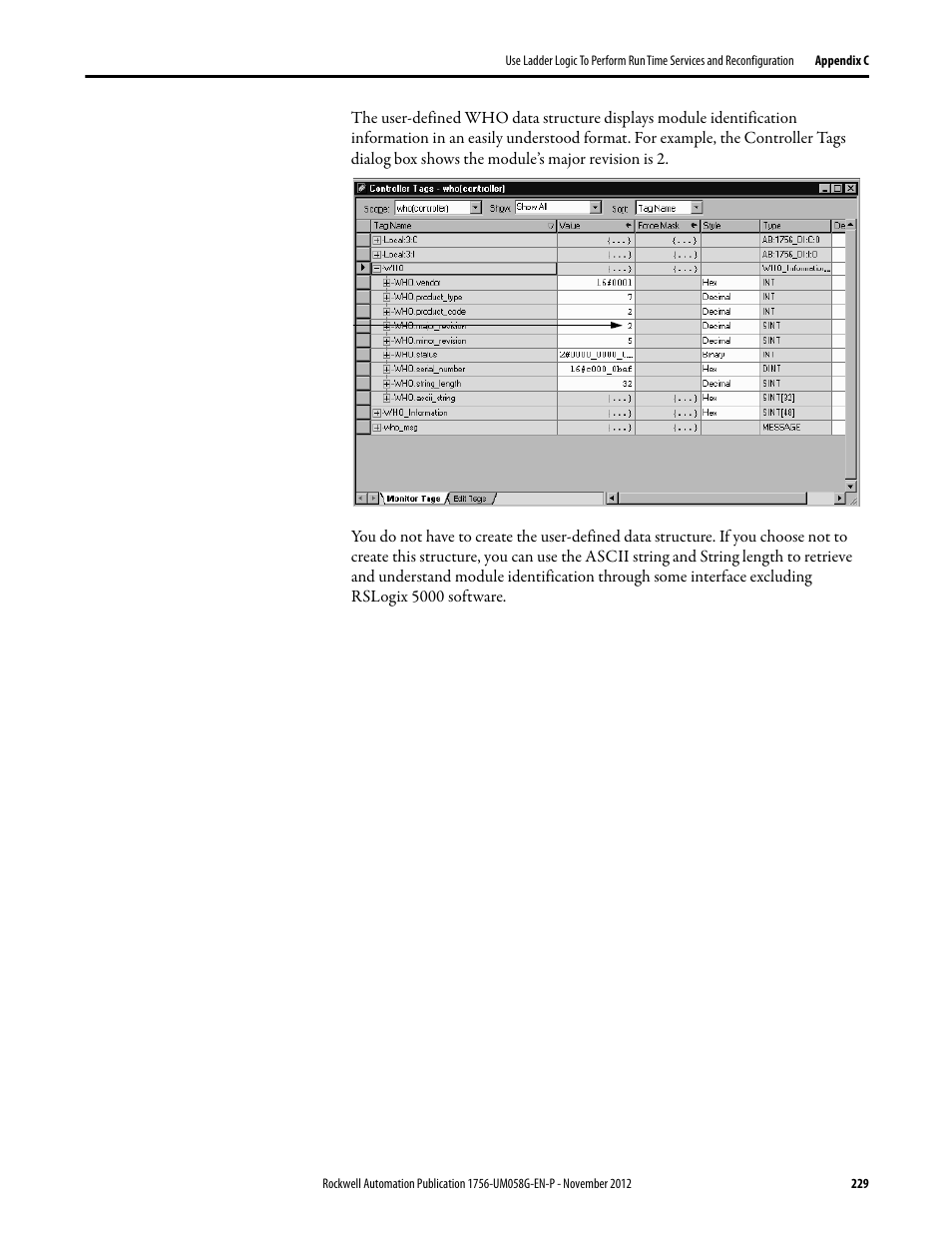 Rockwell Automation 1756-XXXX ControlLogix Digital I/O Modules User Manual | Page 229 / 258