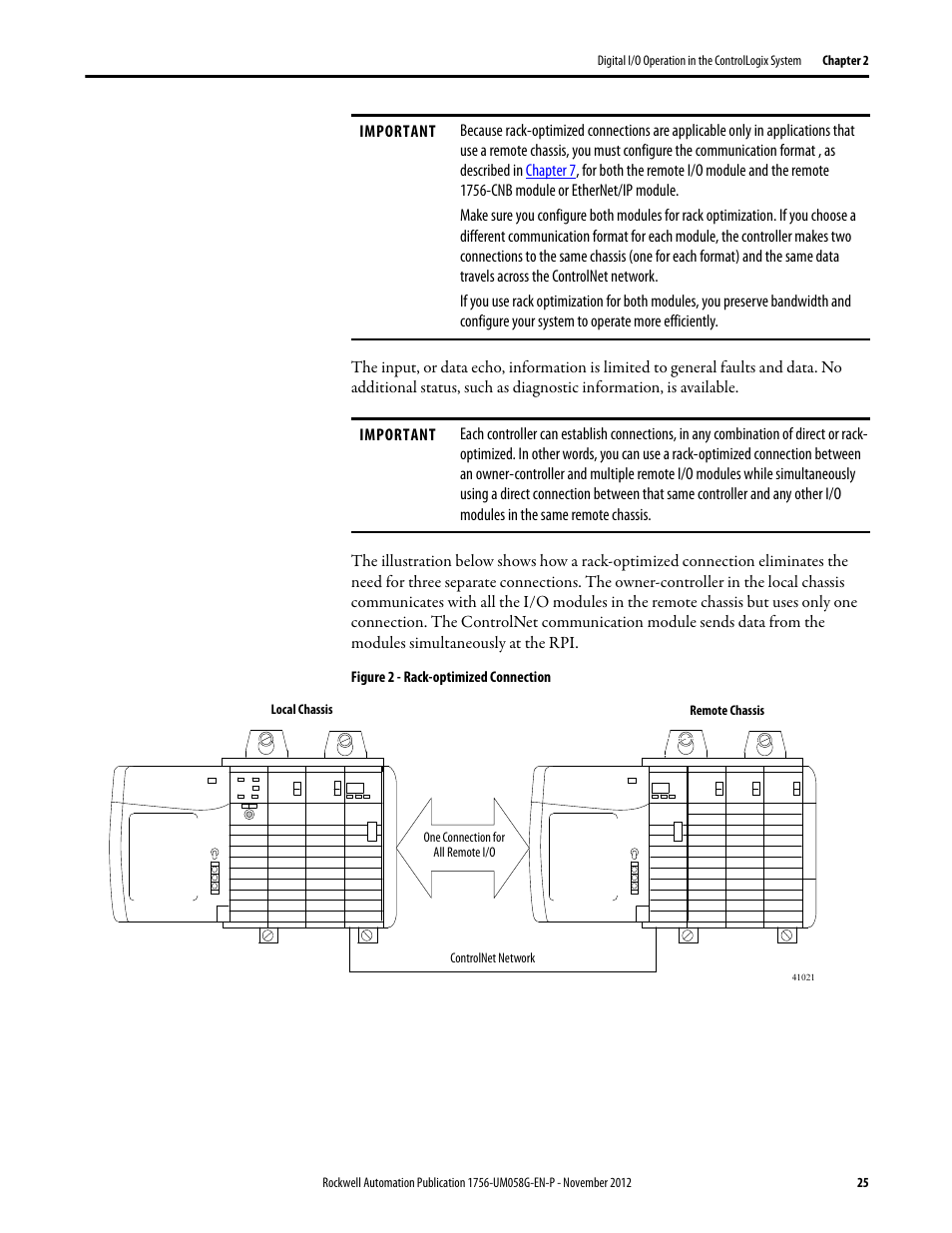 Rockwell Automation 1756-XXXX ControlLogix Digital I/O Modules User Manual | Page 25 / 258