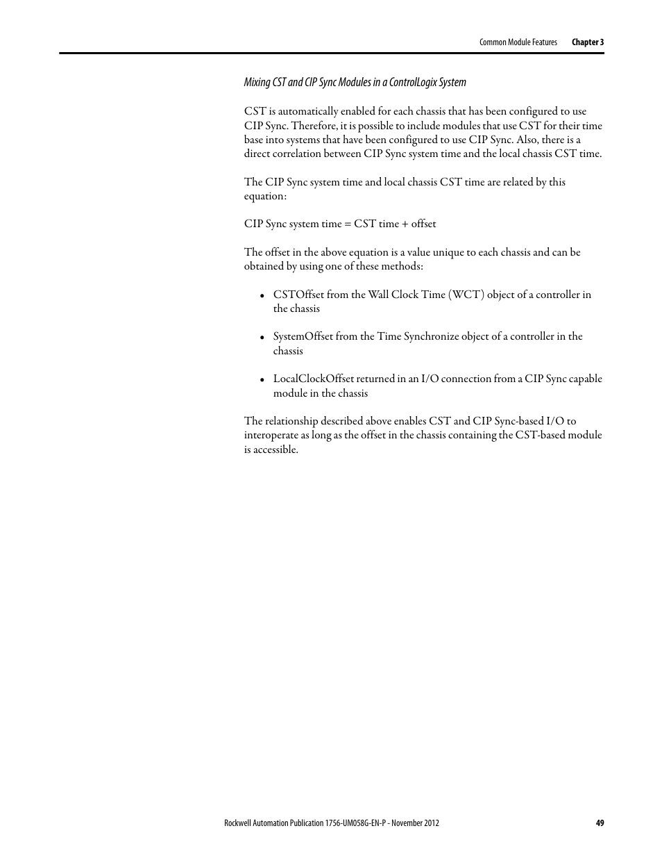 Rockwell Automation 1756-XXXX ControlLogix Digital I/O Modules User Manual | Page 49 / 258