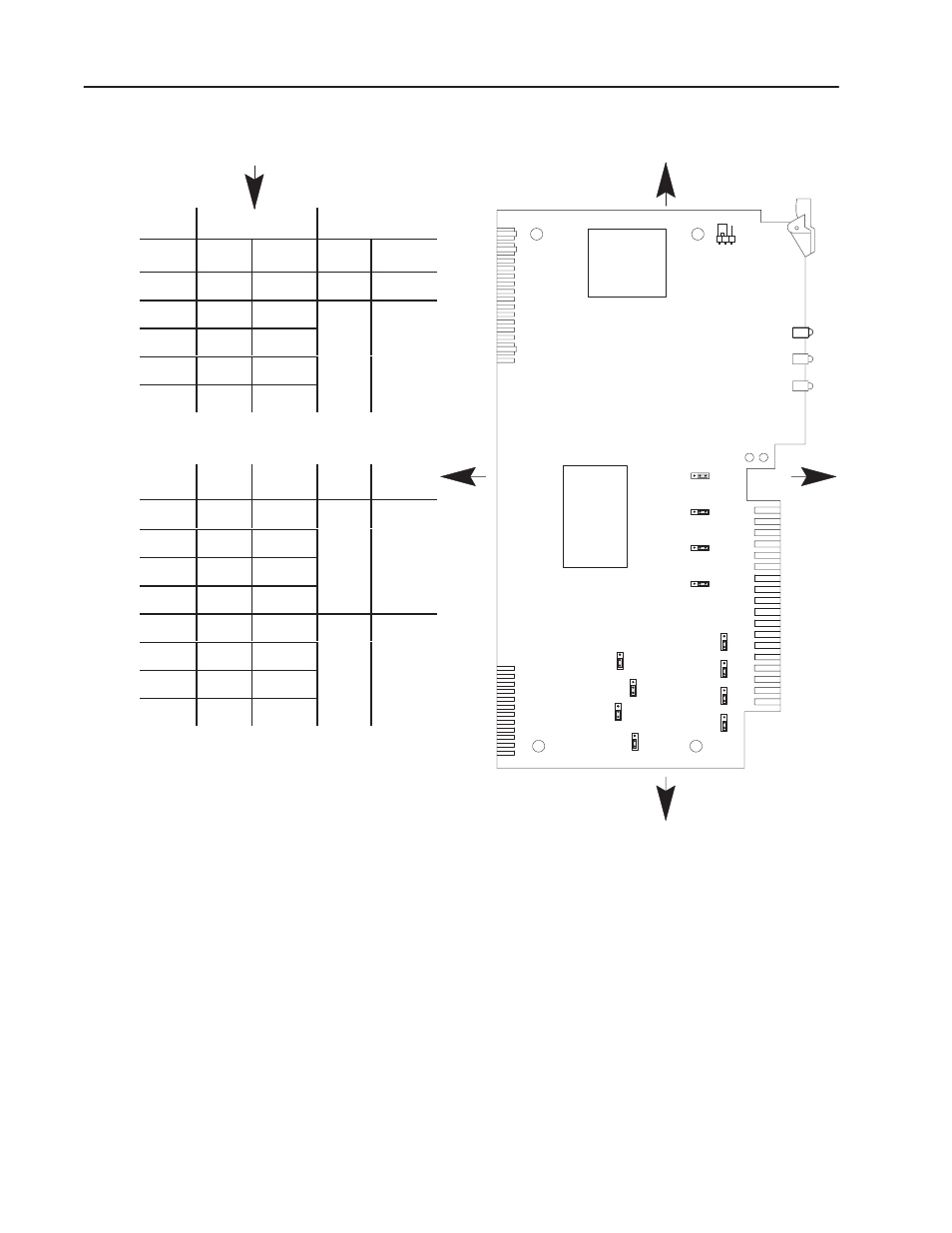 Top bottom right left | Rockwell Automation 1771-QI,D17716.5.126 PLASTIC MOLD.MODULE User Manual | Page 146 / 153