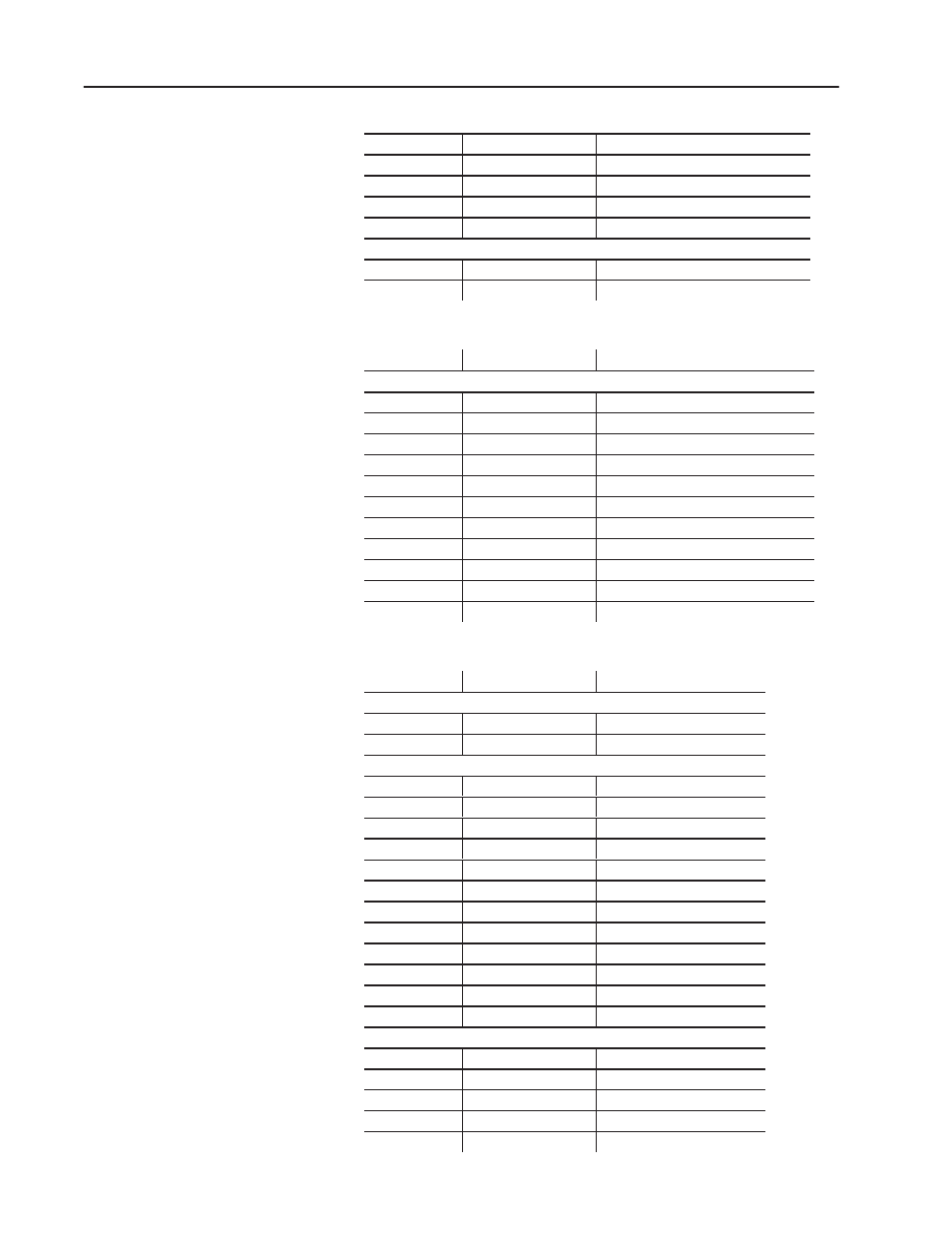 Ptc ú process trace configuration block, Rlc ú inject erc values block | Rockwell Automation 1771-QI,D17716.5.126 PLASTIC MOLD.MODULE User Manual | Page 24 / 153