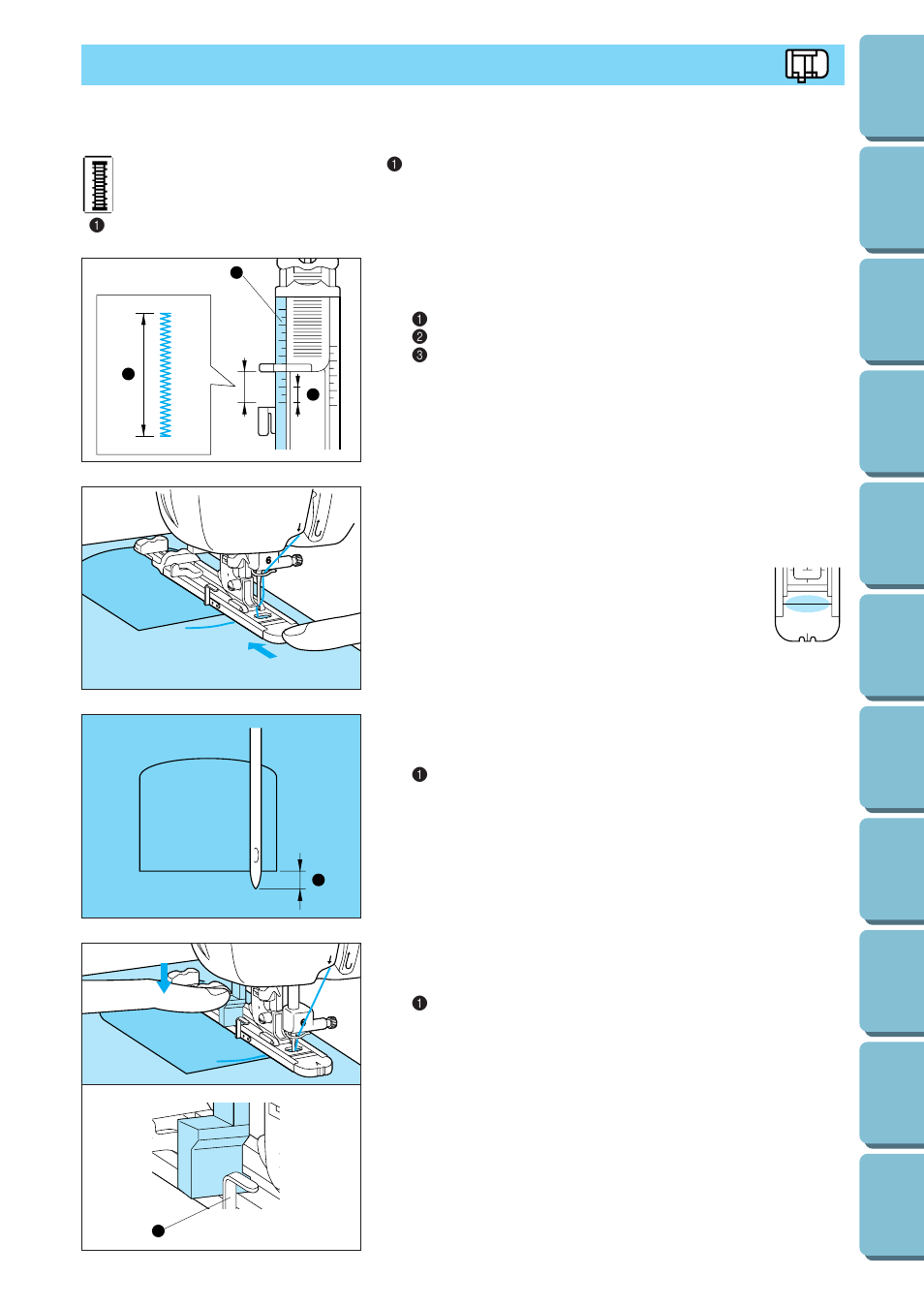 Bar tacking | Brother PE 300S User Manual | Page 54 / 111