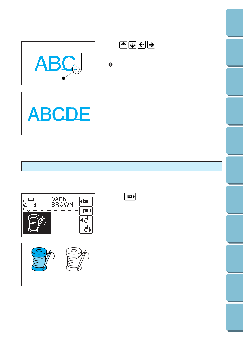 Outline embroidery | Brother PE 300S User Manual | Page 95 / 111