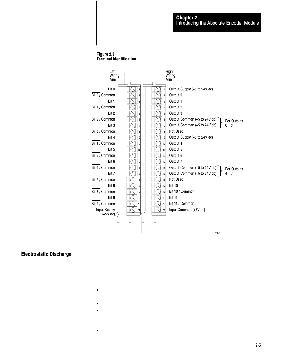 Introducing the absolute encoder module chapter 2 | Rockwell Automation 1771-DE Absolute Encoder Module User Manual User Manual | Page 10 / 80