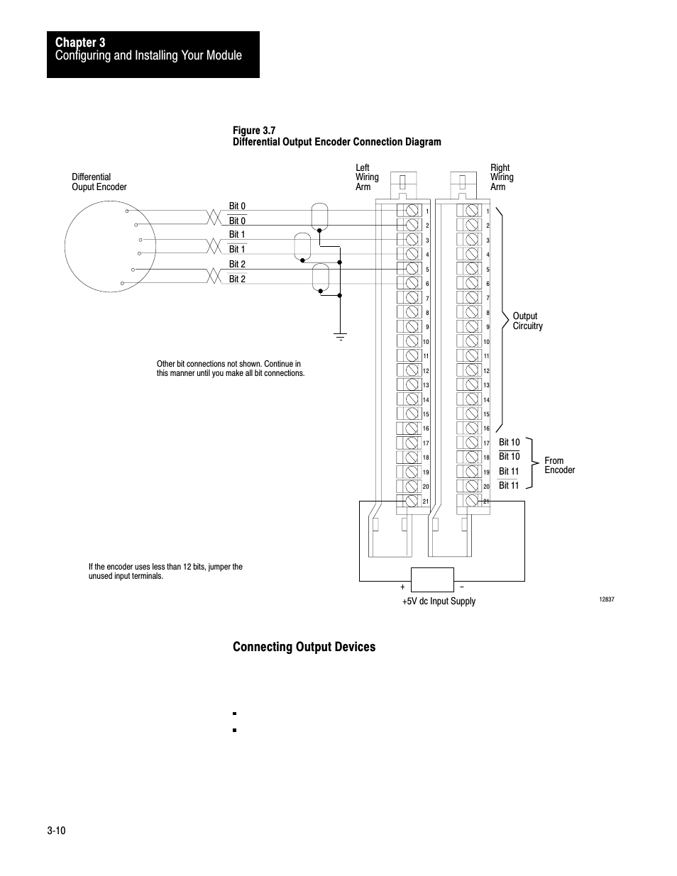 Configuring and installing your module chapter 3 | Rockwell Automation 1771-DE Absolute Encoder Module User Manual User Manual | Page 22 / 80