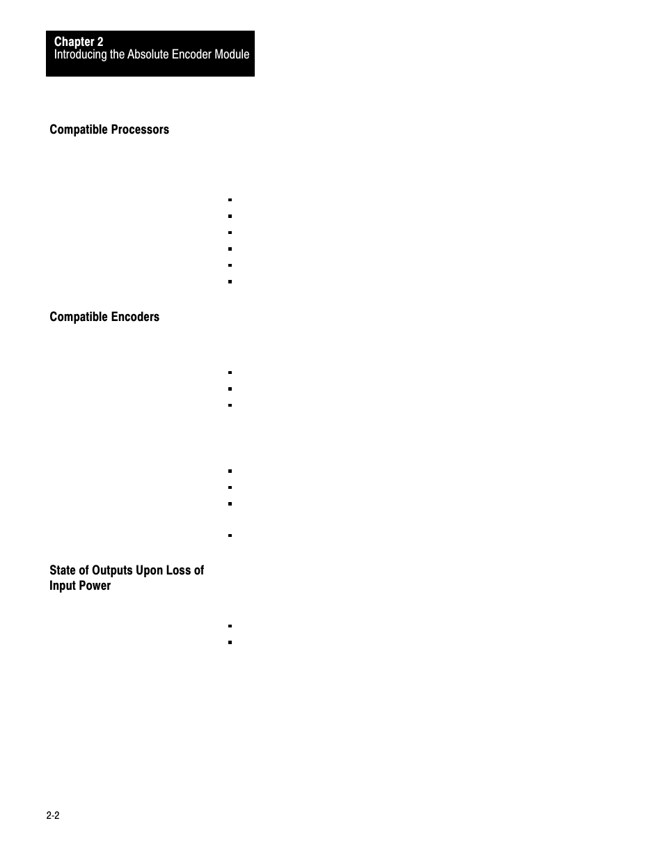 Rockwell Automation 1771-DE Absolute Encoder Module User Manual User Manual | Page 7 / 80