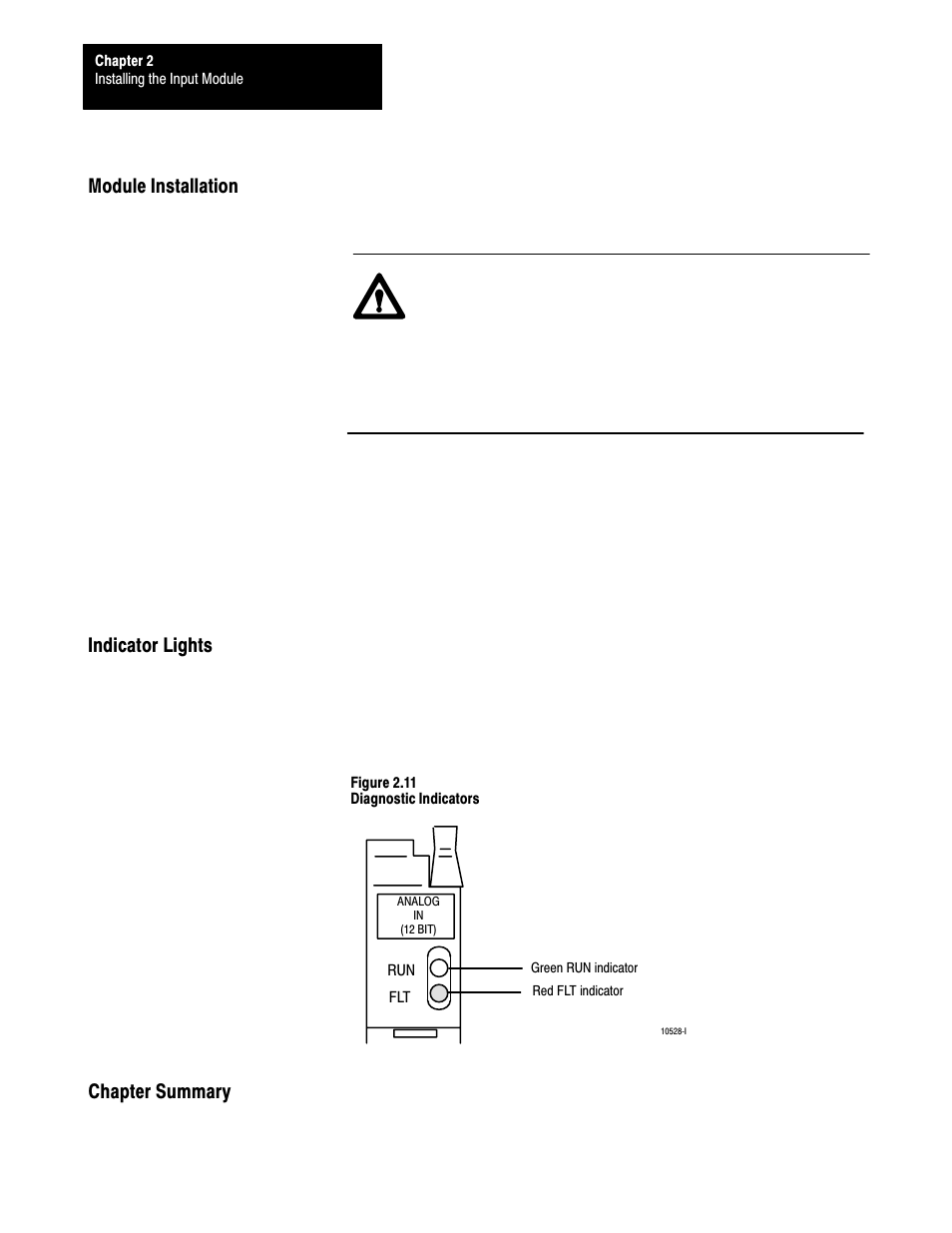 2ć12 | Rockwell Automation 1771-IFE , D17716.5.90 USER MNL. ANALOG INPUT Module User Manual | Page 24 / 63