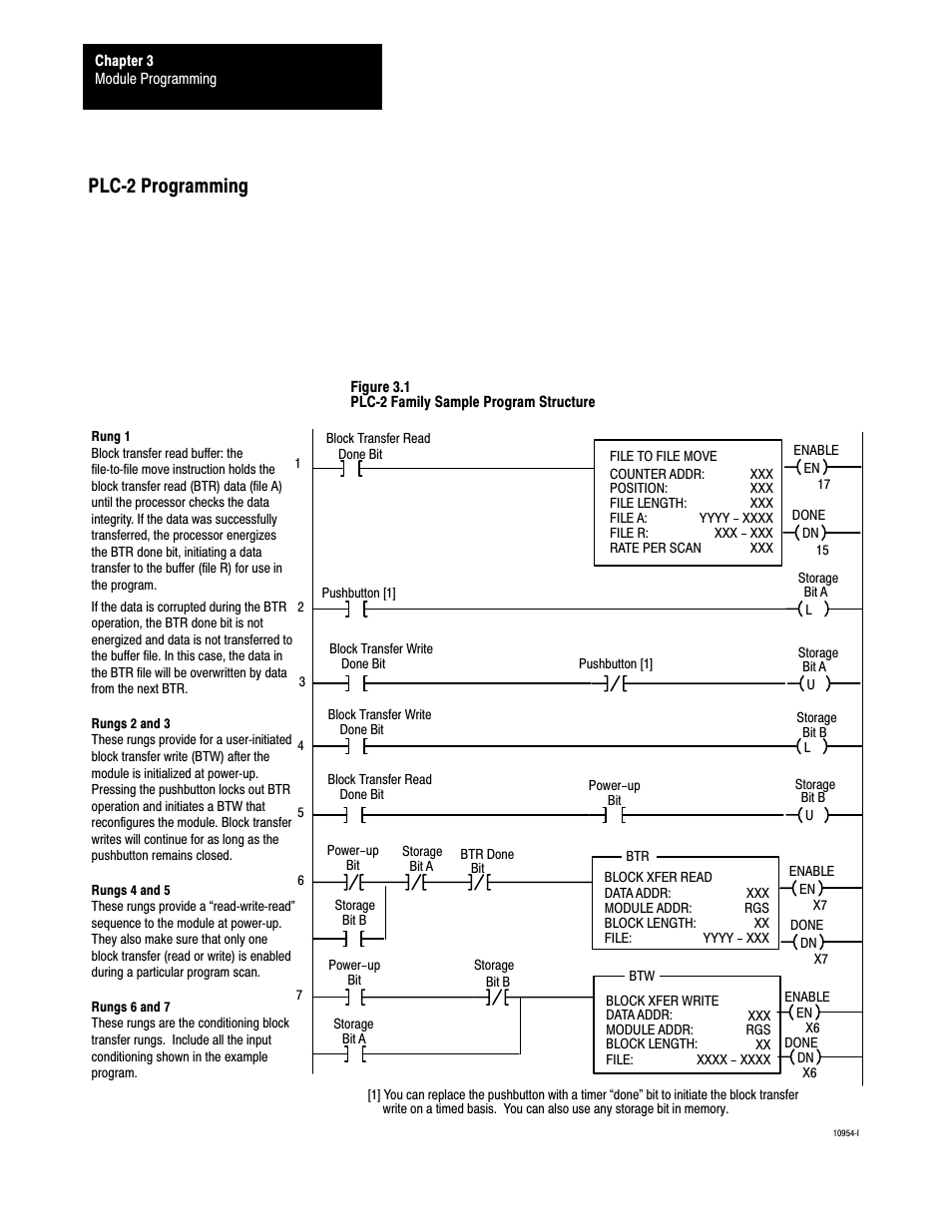 Plcć2 programming | Rockwell Automation 1771-IFE , D17716.5.90 USER MNL. ANALOG INPUT Module User Manual | Page 26 / 63