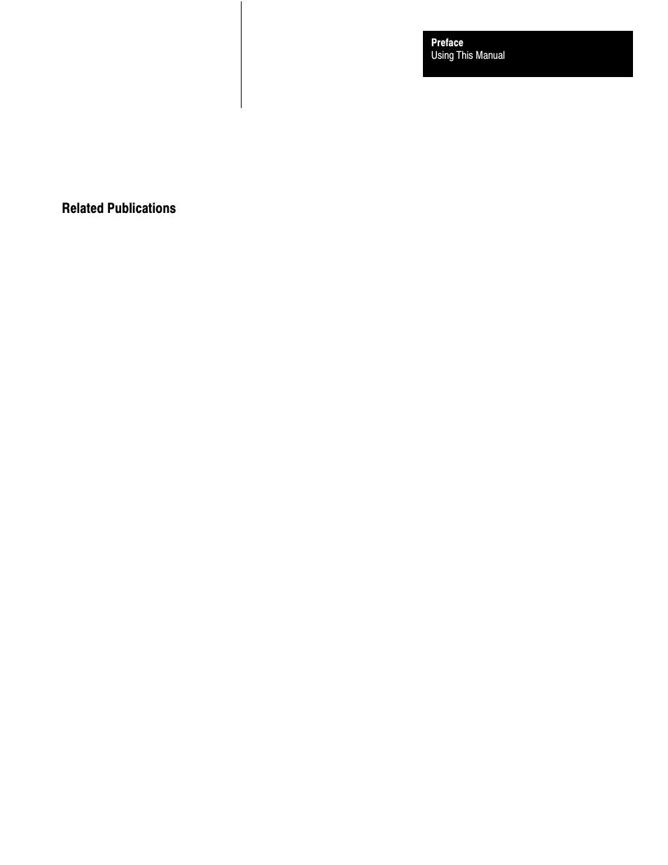 Related publications | Rockwell Automation 1771-IFE , D17716.5.90 USER MNL. ANALOG INPUT Module User Manual | Page 9 / 63